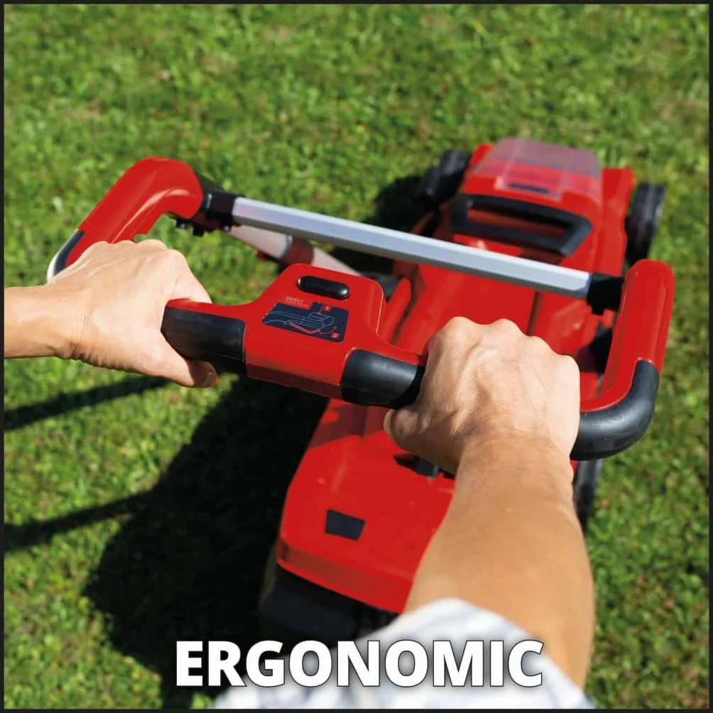 Einhell Rasarro 36/38 Kit Power X-Change Kosiarka, Czerwony/Czarny, 45 l