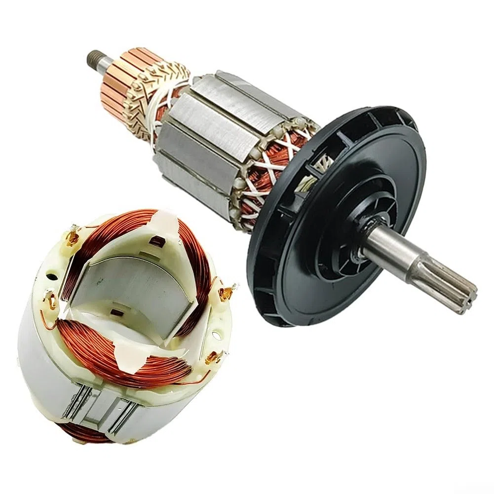 Zestaw zwornika i cewki polowej do Bosch RH540 RH540S części zamienne do elektronarzędzi 1619P10864 1619P08324 Elementy silnika Konstrukcja metalowa