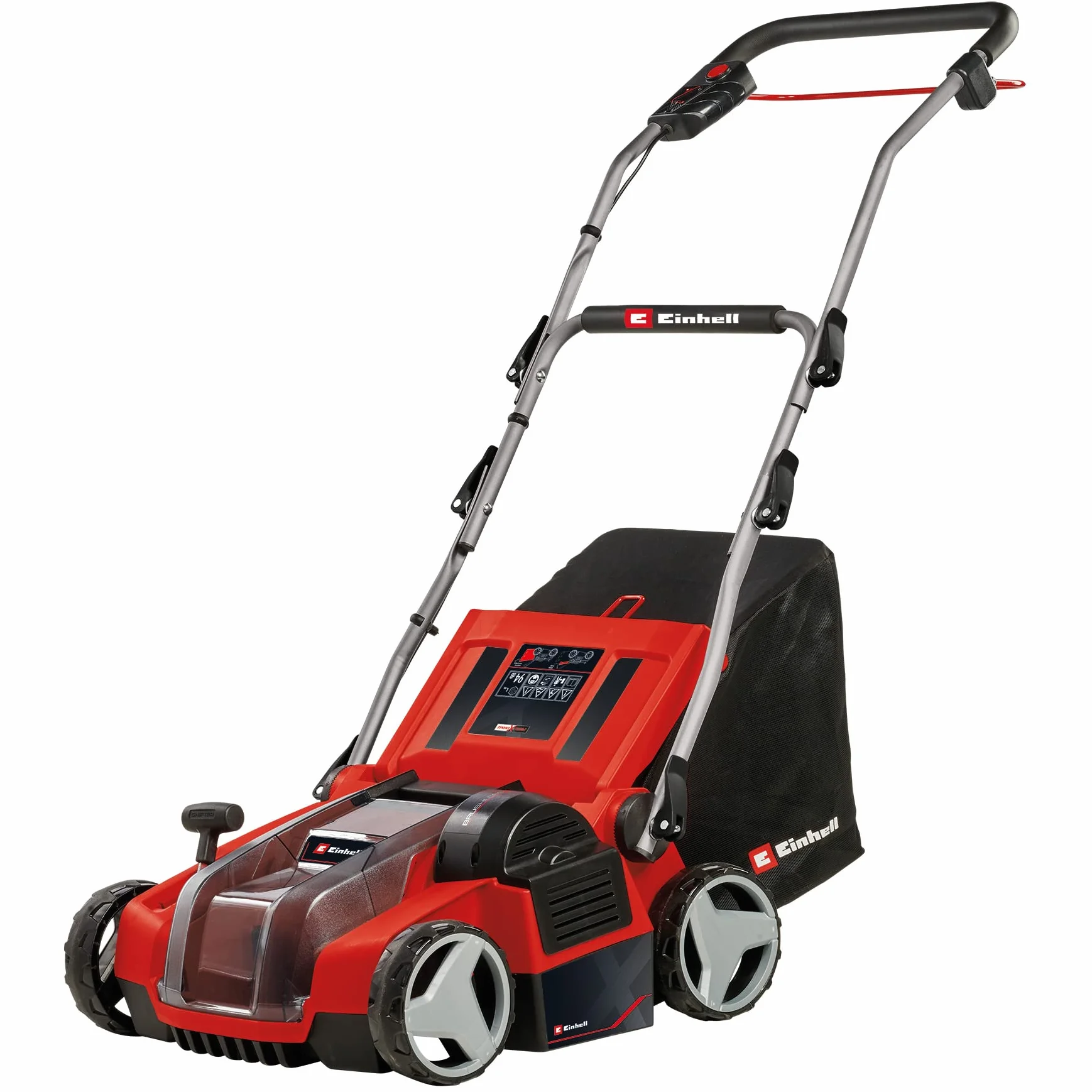 Einhell Ak. wertykulator-napowietrzacz GE-SA 36/35 Li-Solo Power X-Change (Li-Ion, 36 V, silnik bezszcz., wałek nożowy 35 cm, worek 28 l, reg. głęb. rob., bez akumulatora i ładowarki)
