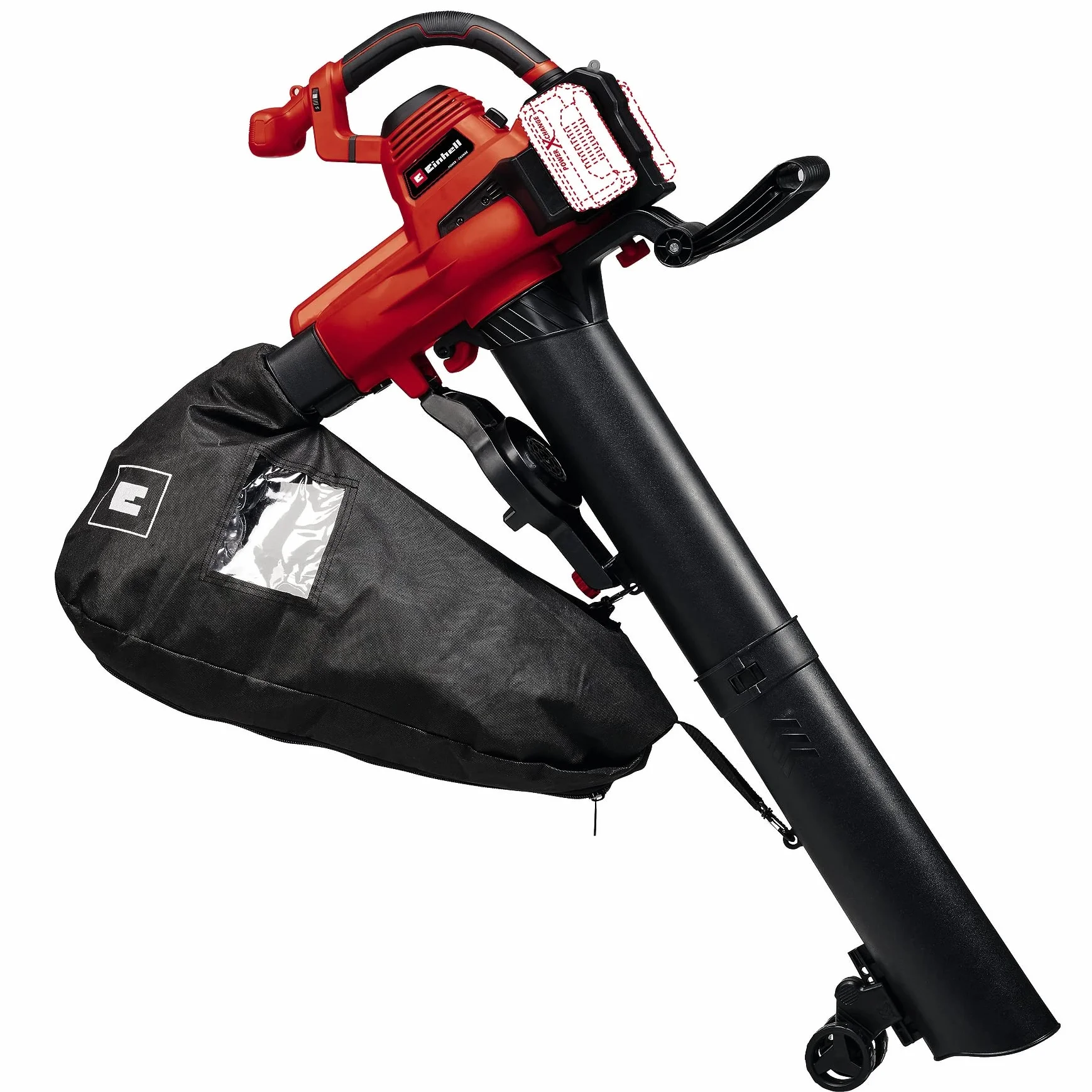 Bezprzewodowa dmuchawa do liści Power X-Change 36V i odkurzacz - dmuchawa powietrza z funkcją ssania i przełącznikiem turbo - Dmuchawa ogrodowa GE-CL 36/230 Li E Solo (baterie nie są dołączone)