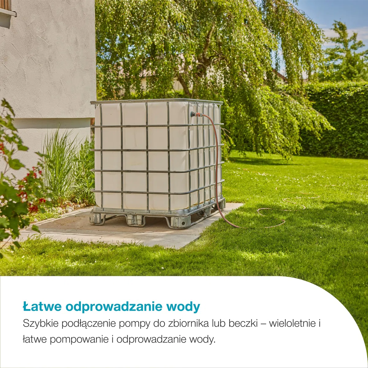 GARDENA Przyłącze zbiornika Push-In