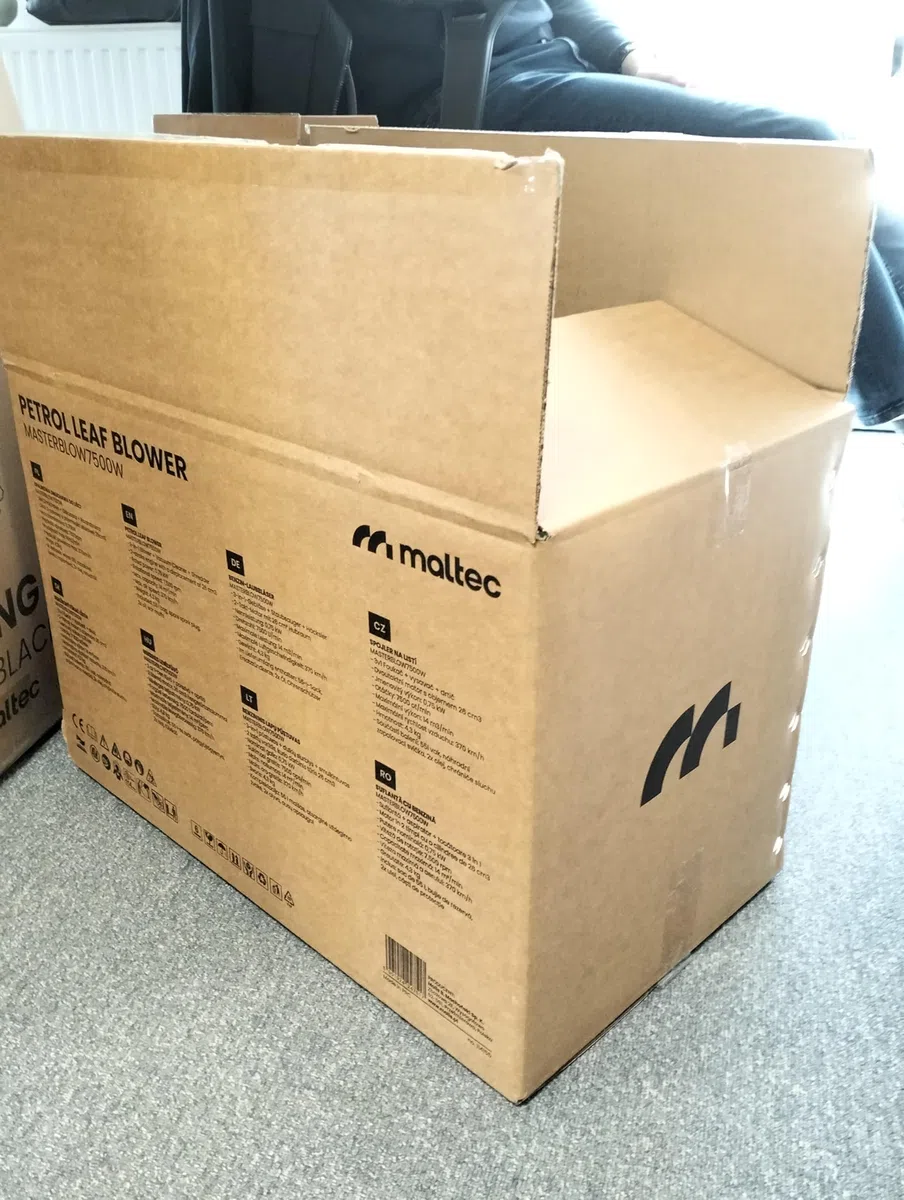 MalTec MasterBlow7500 W silnik 2-suwowy, 26 cm³, odkurzacz ogrodowy z rozdrabniaczem