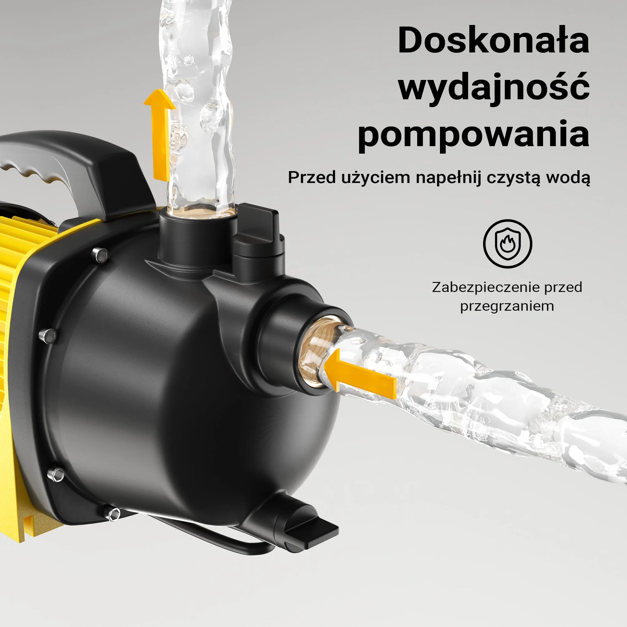 Wiltec Pompa ogrodowa 2800 l/h 600 W maks. wysokość podnoszenia 35 m