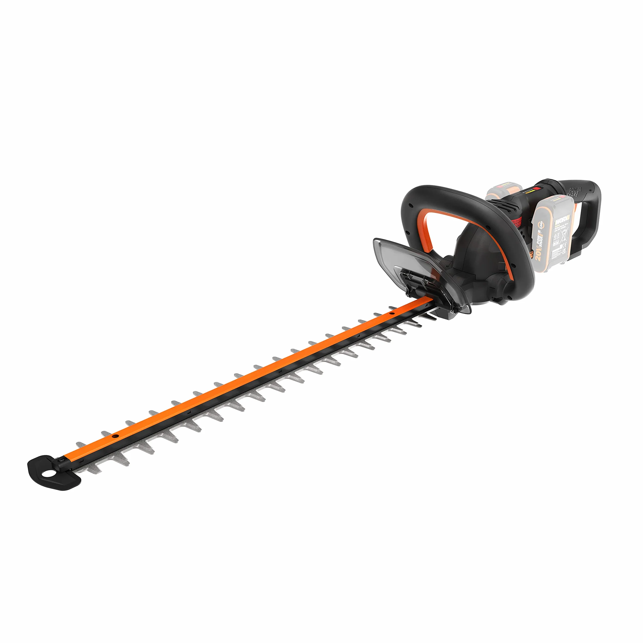 WORX WG286E.9 ODCIĘCIE 2 x 20 V/2 Ah LIHIO OSTRZE 58 cm ŚREDNICA CIĘCIA 25 MM, BATERIE I ŁADOWARKA NIE JEST DOŁĄCZONA