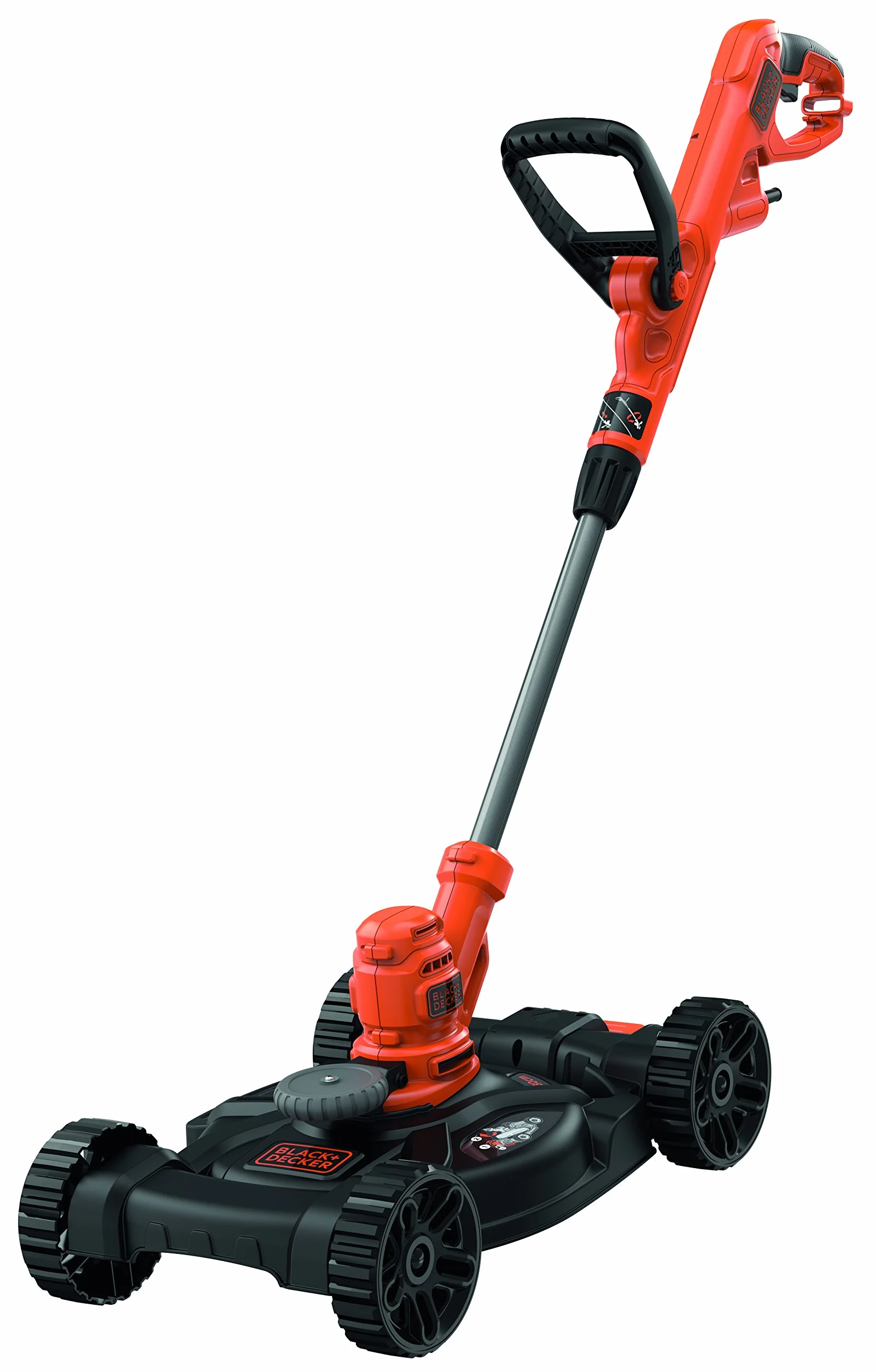 Black+Decker Kosiarka, Czarny/Czerwony, 30 cm