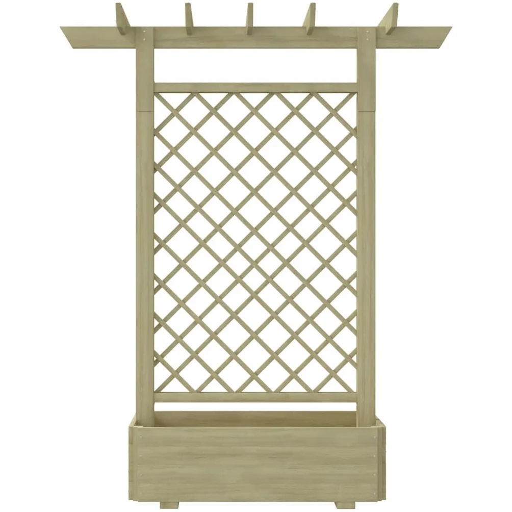 Pergola ogrodowa drewniana 162 x 56 x 204 cm