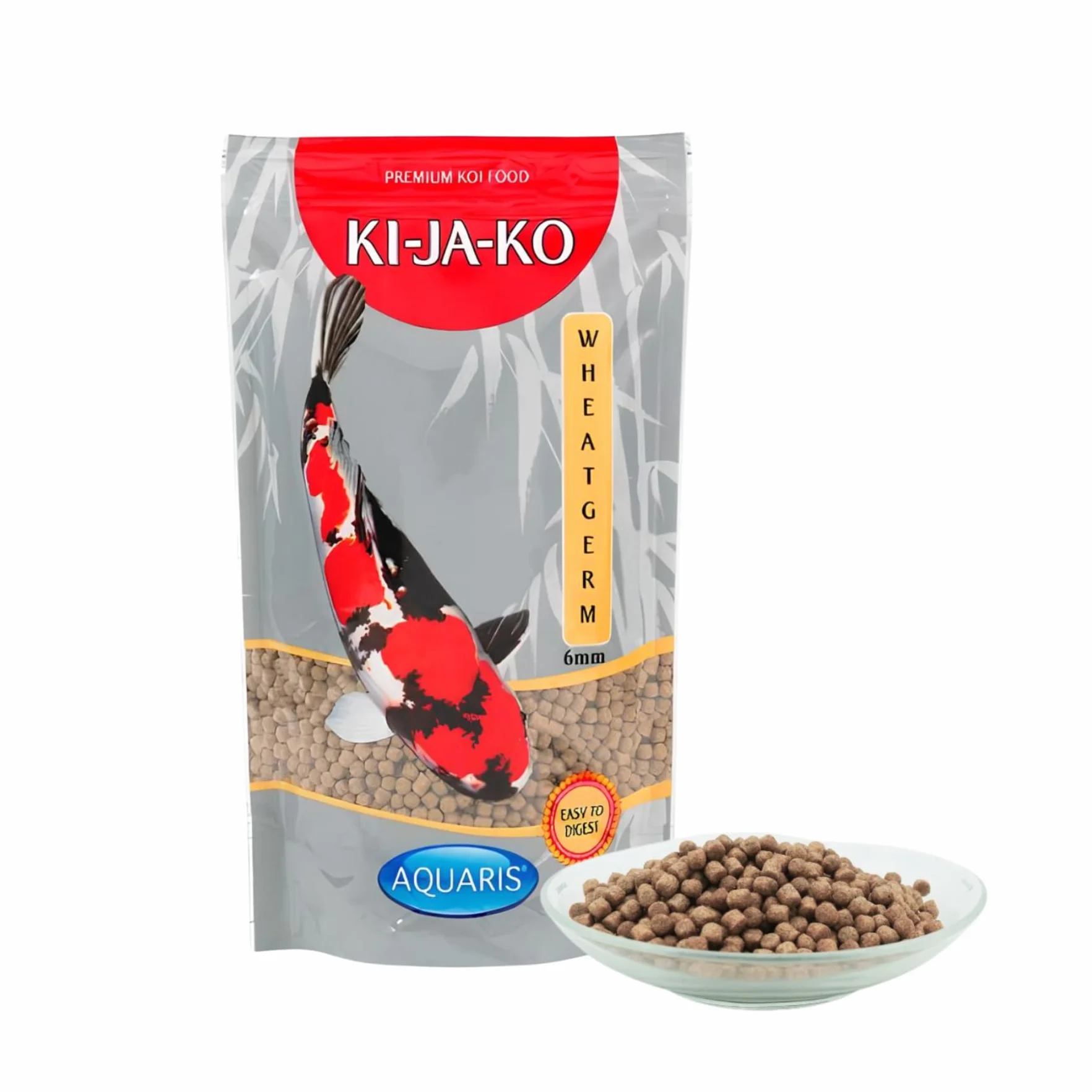 Wheatgerm specjalna karma premium o smaku pszenicy koi, 10 kg/6 mm, wysoka zawartość kiełków pszenicy, do karmienia wiosną i jesienią