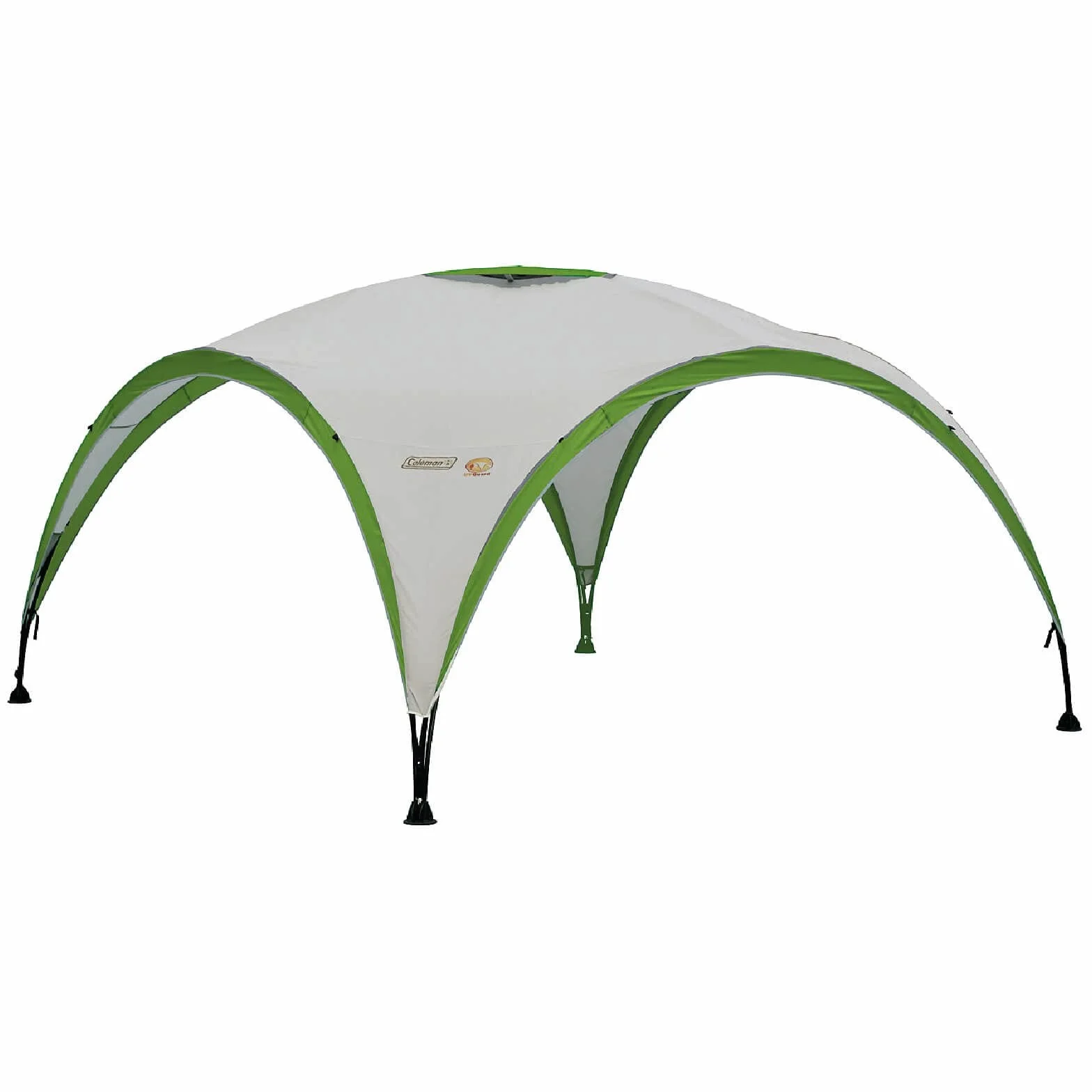 Coleman Altana Event Shelter Pro L 3,6 x 3,6 m na festiwale, do ogrodu i na kemping, solidna konstrukcja stalowych słupków, duży namiot imprezowy z ochroną przeciwsłoneczną SPF 50+