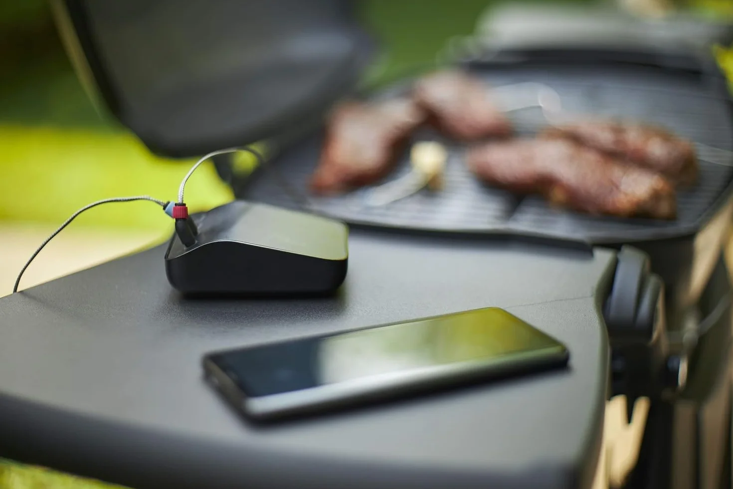 Weber Connect Smart Grilling Hub inteligentny termometr do mięsa Bluetooth, 4 sondy