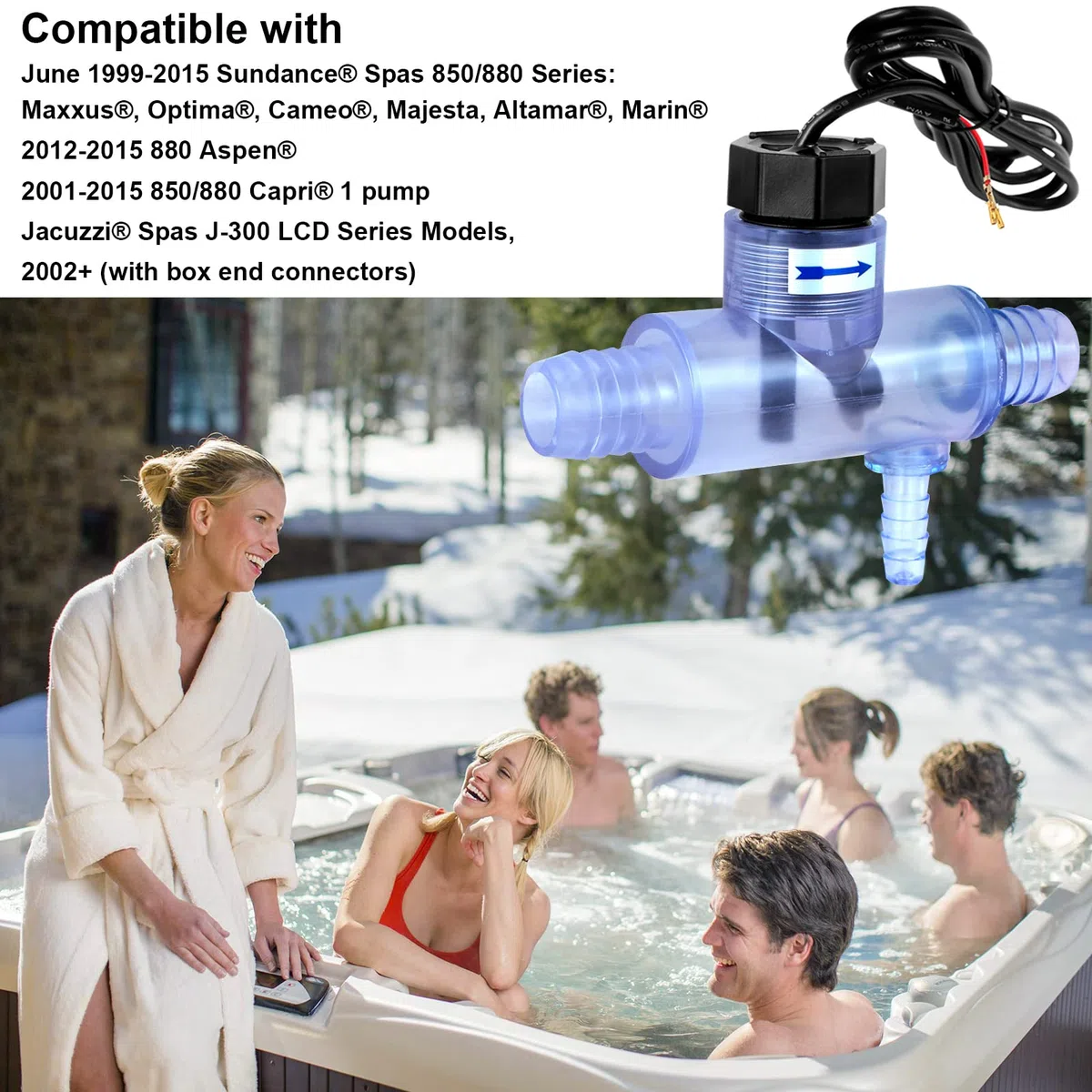6560-860, Sundance Spas - marka przełącznika przepływu wanny z hydromasażem: Sundance Spas