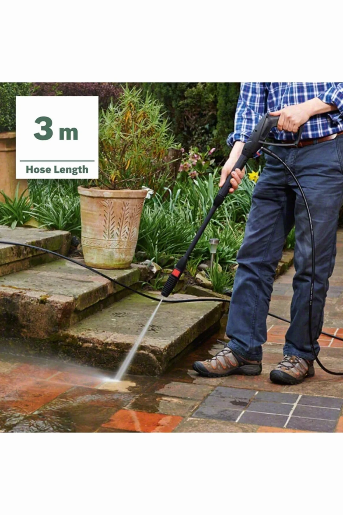 Bosch EasyAquatak 100 Myjka Wysokociśnieniowa 1200 W 5 m 300 L/godz