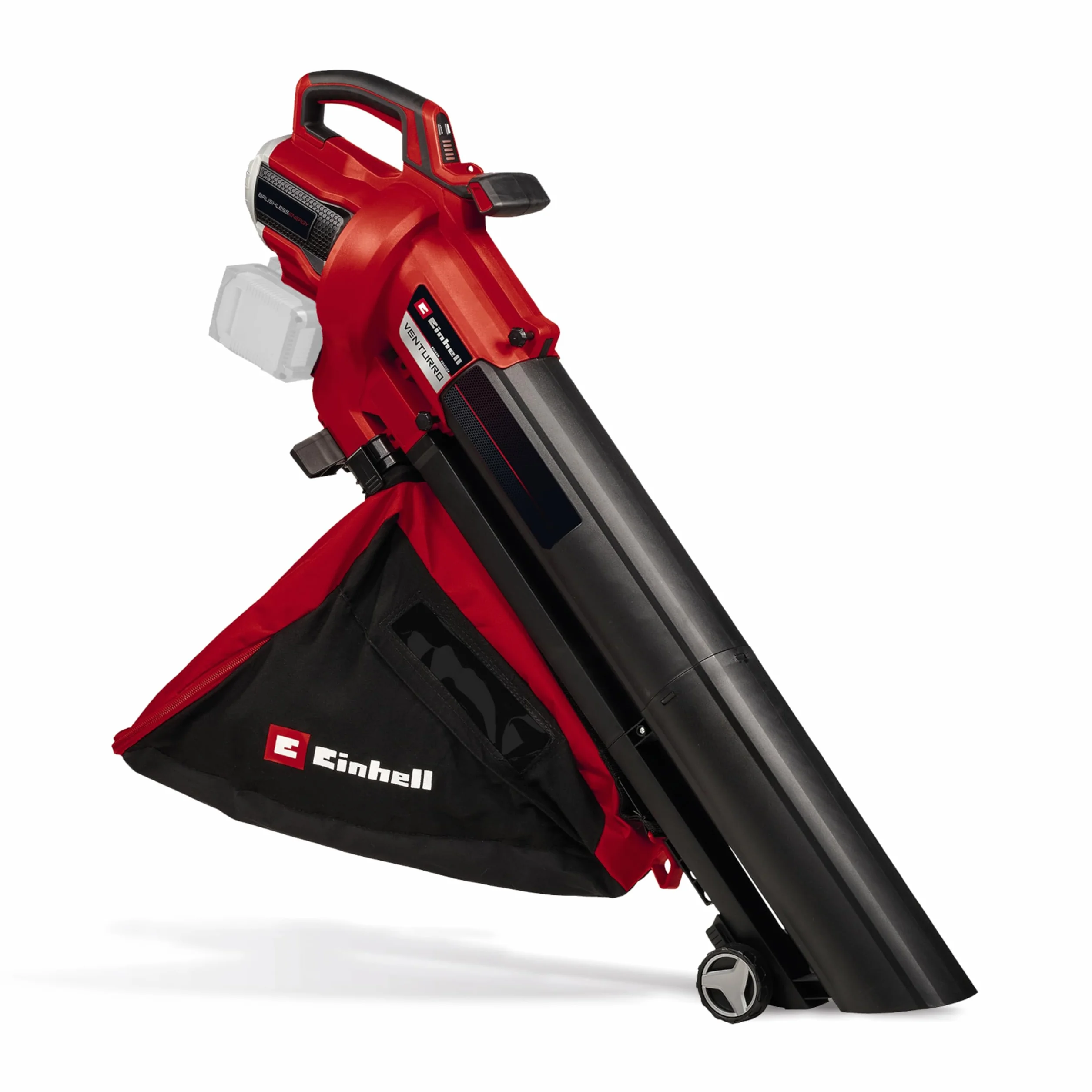 Einhell Profesjonalny, akumulatorowy odkurzacz do liści VENTURRO 36/240 Power X-Change (36 V, Li-Ion, moc ssania 740 m³/h, worek 45 l, funkcja dmuchania do 240 km/h, bez akumulatora i ładowarki)