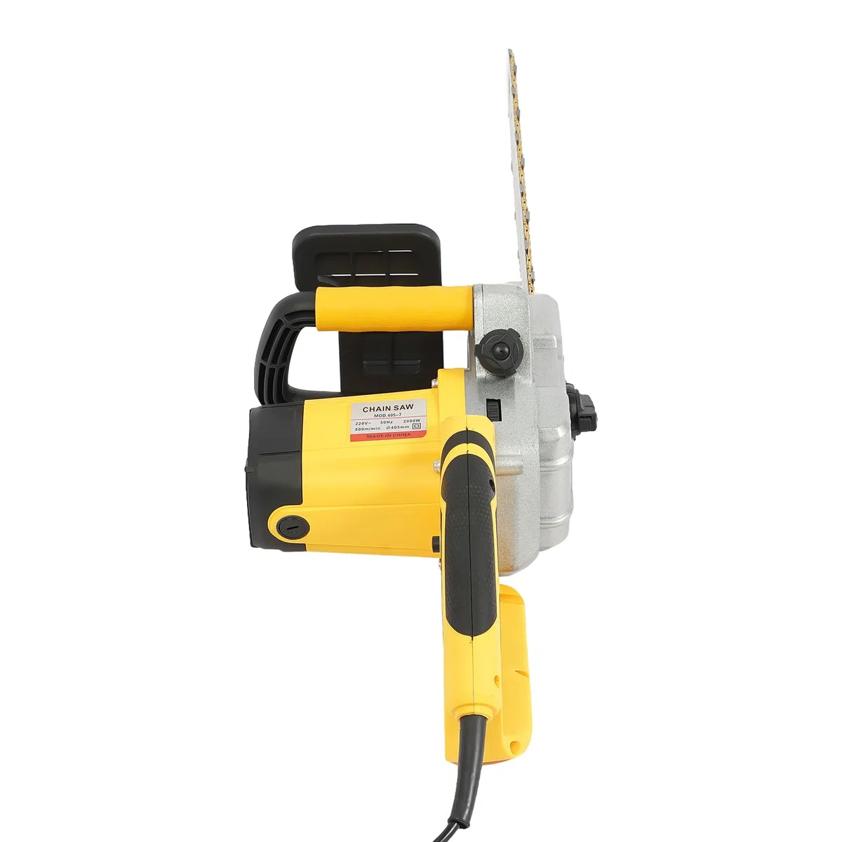 Elektryczna piła łańcuchowa, 16 cali, 2000 W, piła łańcuchowa, piła łańcuchowa ogrodowa 35 cm, piła łańcuchowa, piła do drewna, nadaje się do cięcia różnych rodzajów drewna