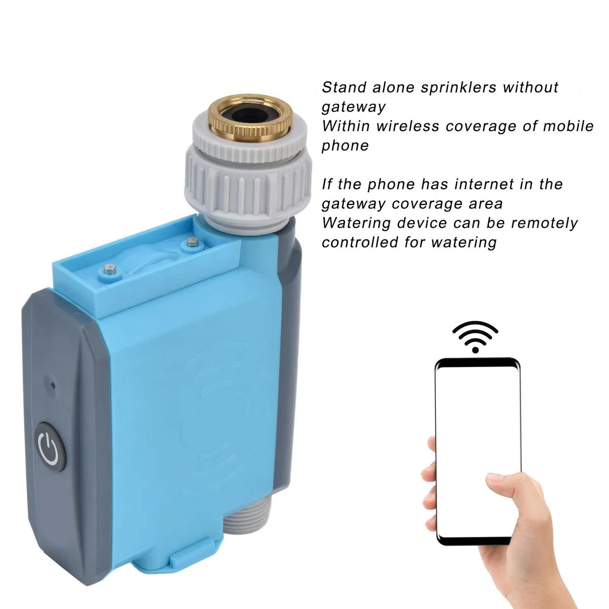 Timer nawadniania IP67 Wodoodporny telefon Bluetooth Zdalne sterowanie Czujnik deszczu Automatyczny kontroler systemu irygacyjnego