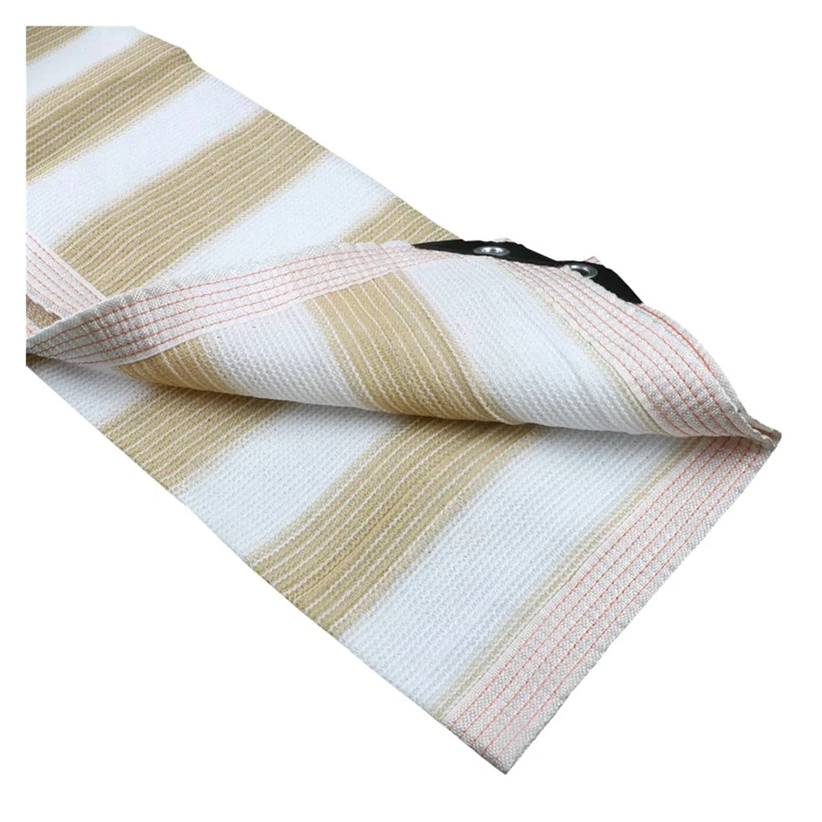 85% ochrona przed promieniowaniem UV żagiel przeciwsłoneczny w paski – 150 g/m² zadaszenie ogrodu i balkonu, 3 x 4 m, na zewnątrz, na patio, markiza idealna do dziedzińców i przestrzeni na zewnątrz