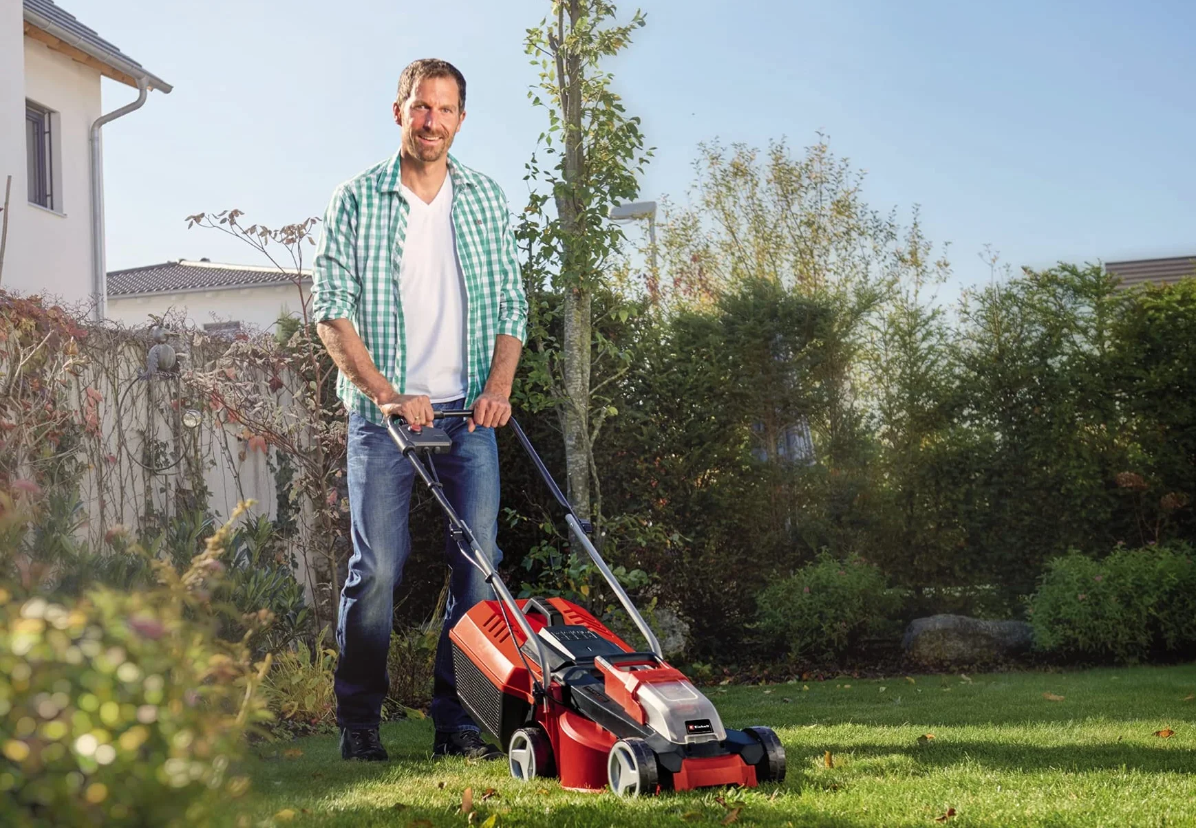 Einhell Kosiarka akumulatorowa City GE-CM 18/30 Li Kit Power X-Change 18 V 150 m² 30 cm