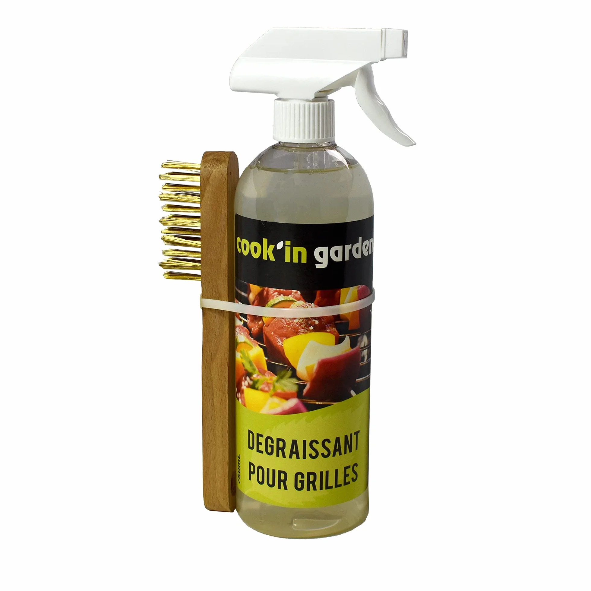Cook'in Garden AC600 środek do czyszczenia grilla – butelka z rozpylaczem 750 ml, uniwersalny