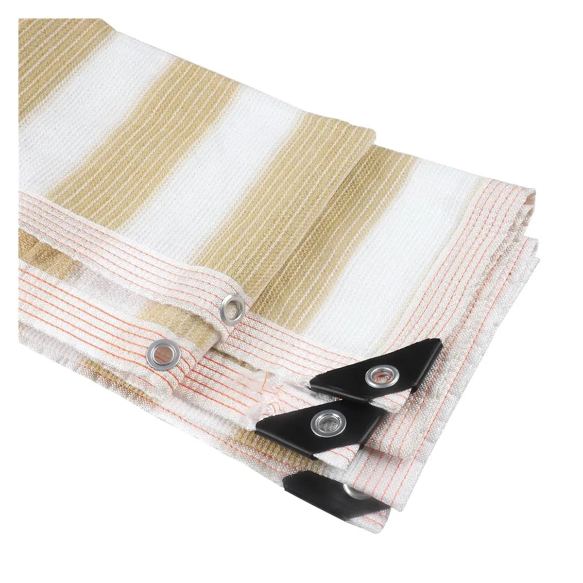 85% ochrona przed promieniowaniem UV żagiel przeciwsłoneczny w paski – 150 g/m² zadaszenie ogrodu i balkonu, 3 x 4 m, na zewnątrz, na patio, markiza idealna do dziedzińców i przestrzeni na zewnątrz