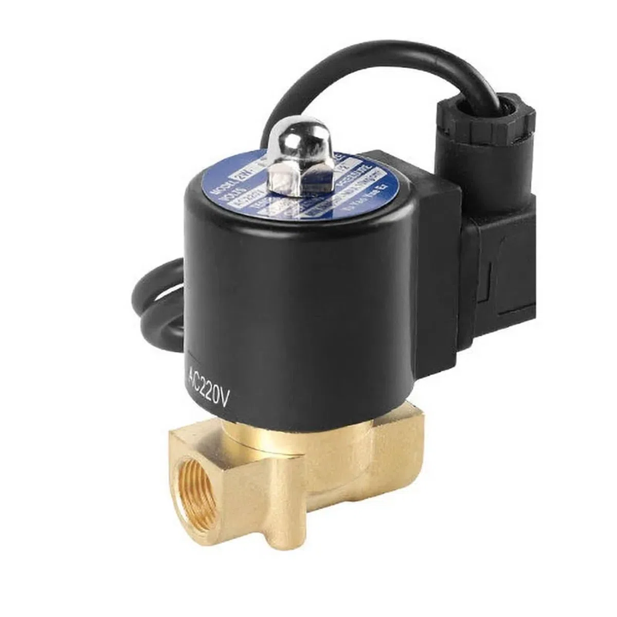 3/8" Wodoodporny zawór z mosiądzu Solenoid Normally Closed Fountain Valves do podwodnych 220 V 110 V 24 V 12 V 24 V (G-24VAC-EPDM-SEAL)
