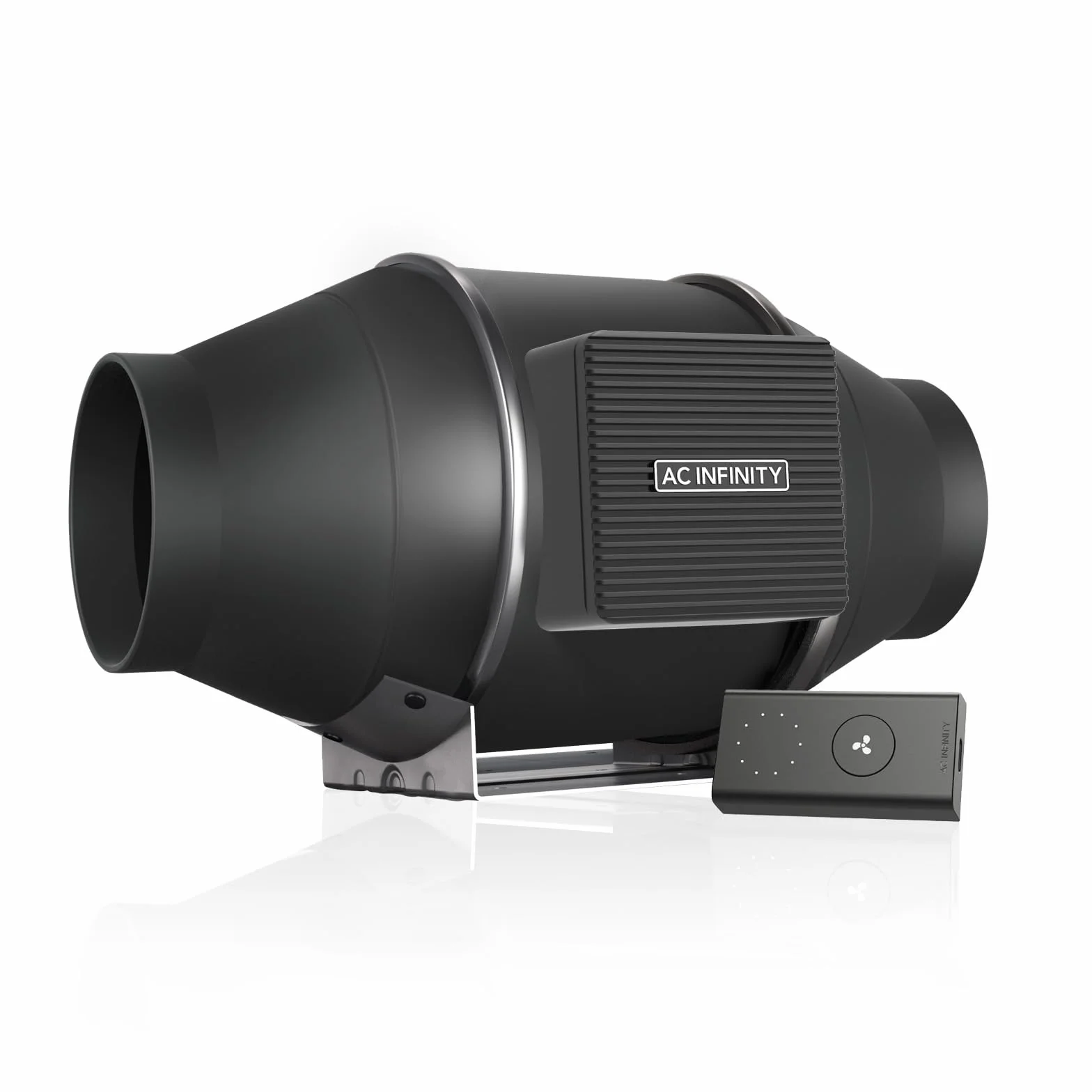 AC Infinity CLOUDLINE S4 cichy wentylator z regulatorem prędkości wentylacji, do chłodzenia i hydroponicznych namiotów, 10 cm