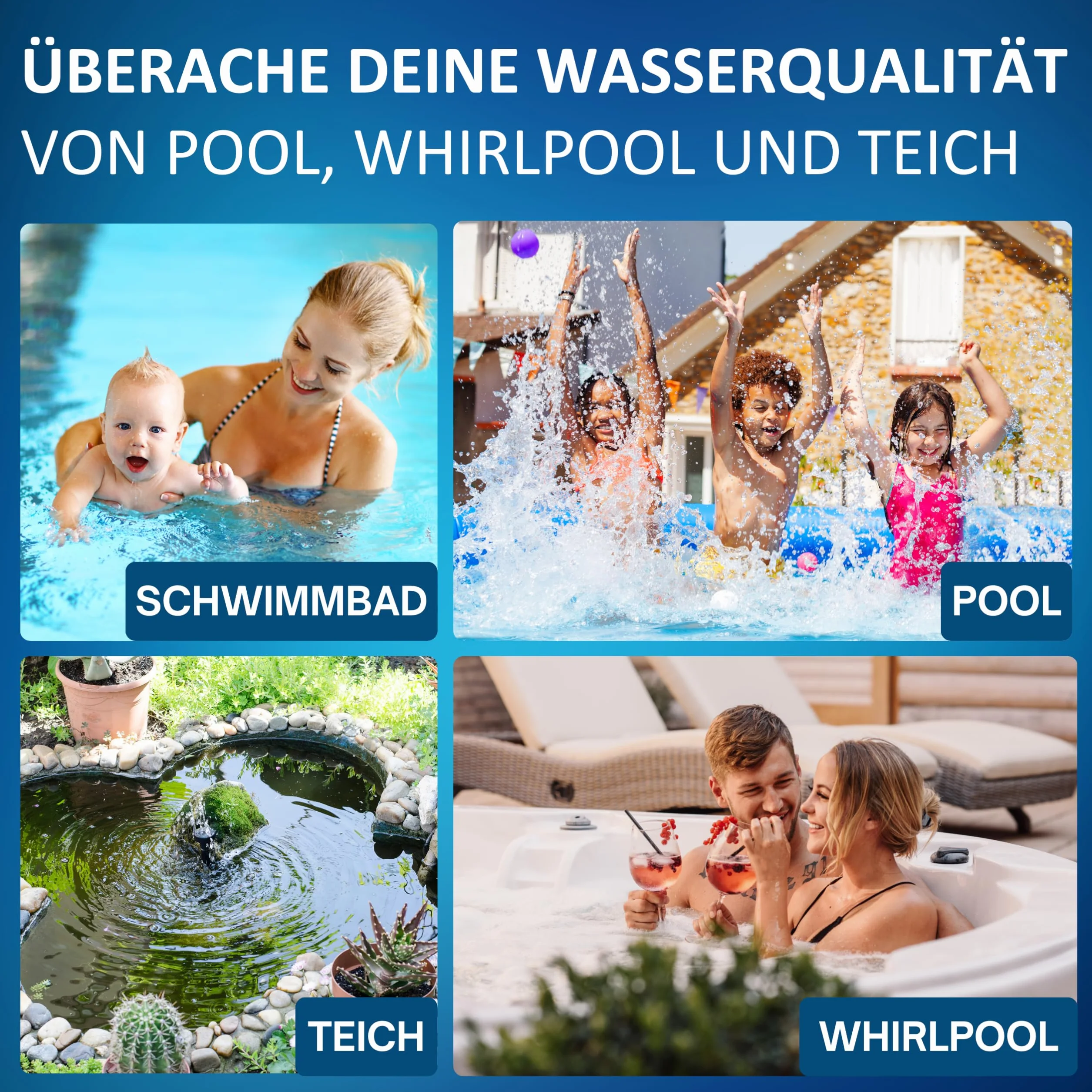 PoolLAB 2.0 Special Edition fotometr tester wody do basenów Bluetooth WLAN miernik chloru pH fenolu czerwonego