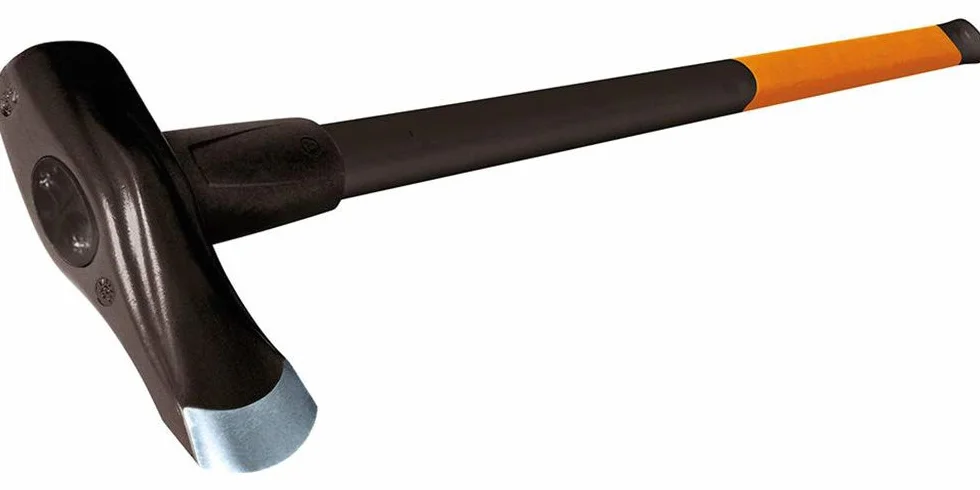 Fiskars Maza i Ax 2 w 1, czarny/pomarańczowy, x37, 1001704