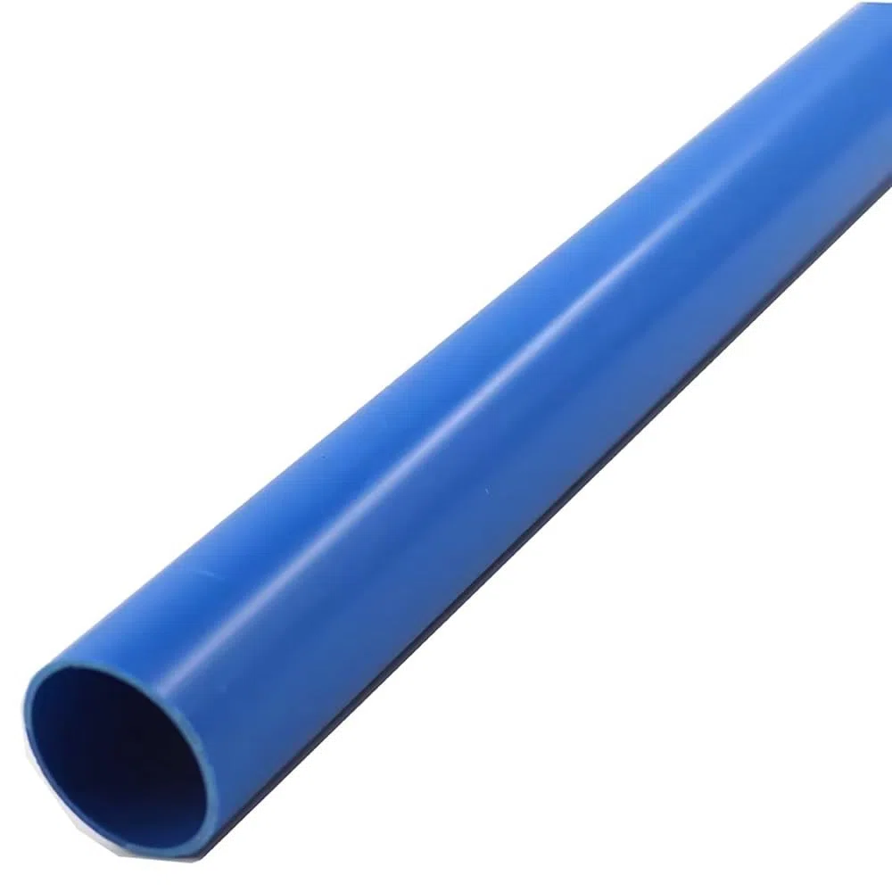 Zestaw 2 niebieskich rur PCV – długość 50 cm, średnica zewnętrzna 20–75 mm do systemów nawadniających, hydroponiki i akwariów(50x2.4mm)
