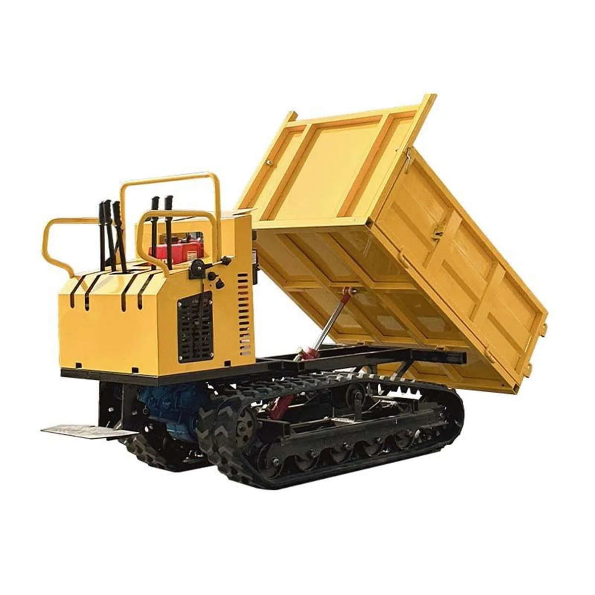 Mini wywrotka gąsienicowa, wywrotka gąsienicowa, mała wywrotka gąsienicowa do rolnictwa, transportu, hydraulicznego łóżka