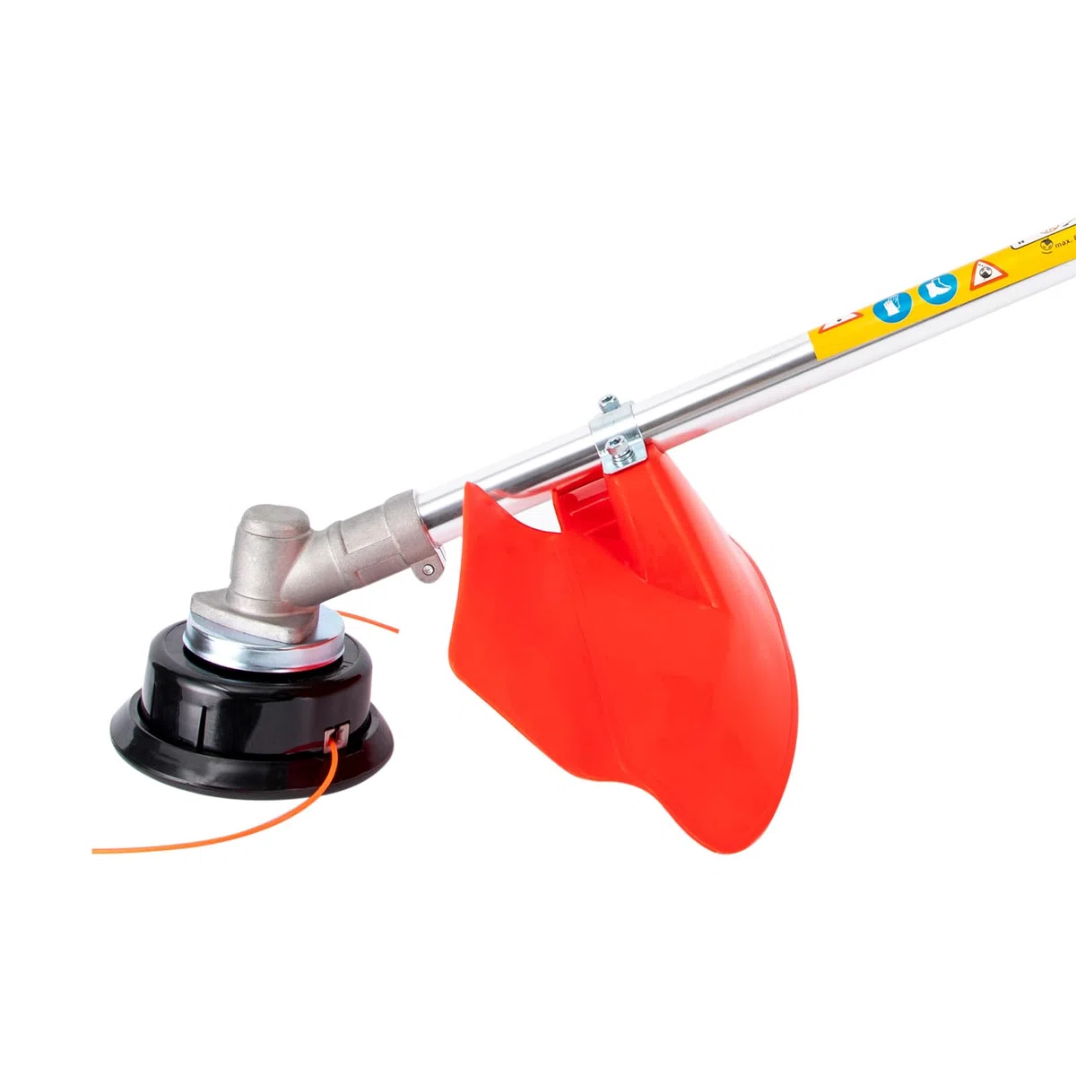 Kosiarka spalinowa 52 cm³, 2-suwowa, przenośna podkaszarka do trawy, gazowa, nożyce do żywopłotu, z 1-cylindrowym silnikiem benzynowym, chłodzona powietrzem