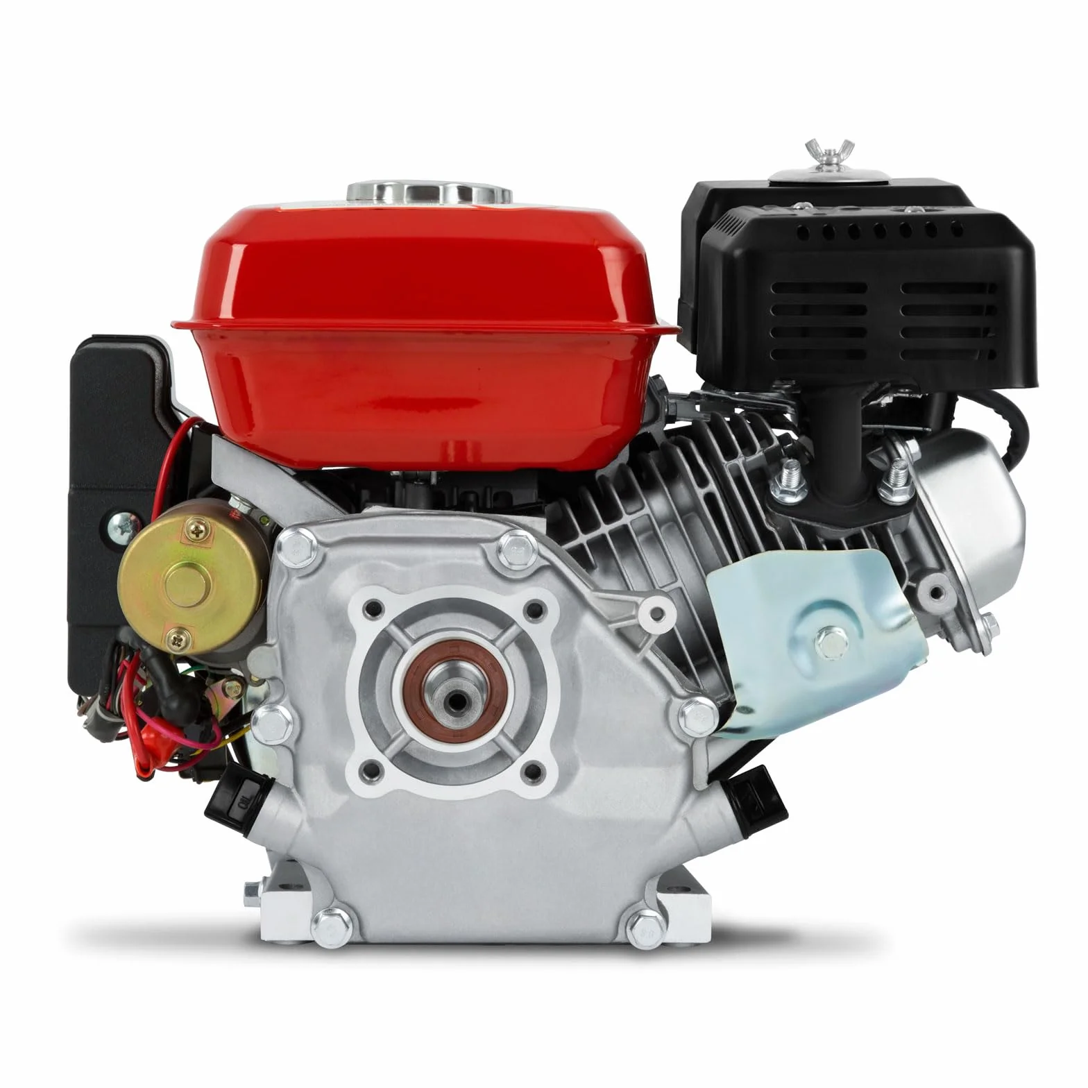 EBERTH Silnik Benzynowy 6,5 KM 4,8 kW 196 ccm 4-suwowy E-Start 12V