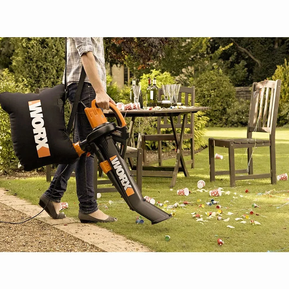 WORX WG505E Trivac Dmuchawa do Liści 3 w 1 3000 W 335 km/h