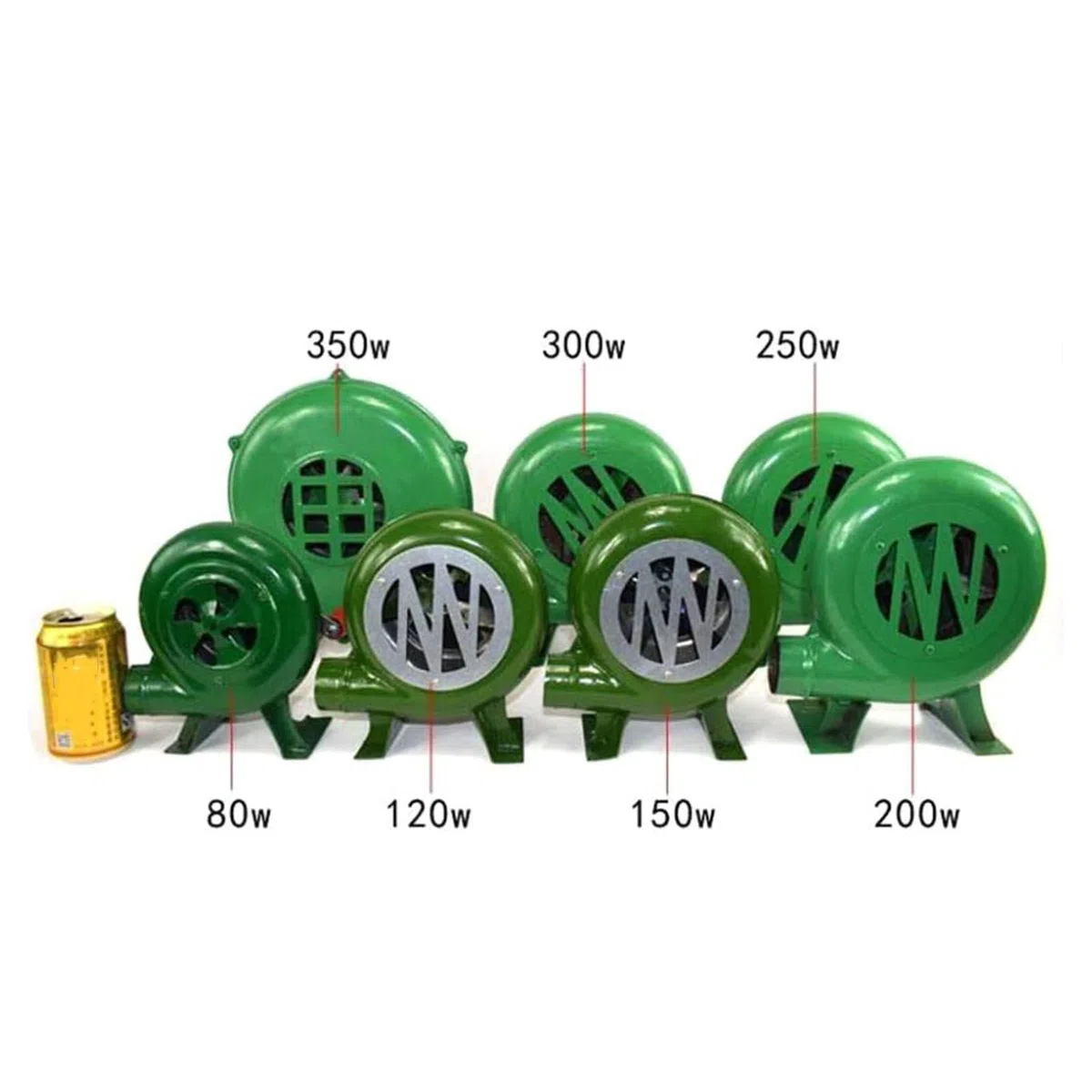 Ręczny wentylator do grilla, dmuchawa korbowa, dmuchawa do grilla, kemping, piknik, zajęcia na świeżym powietrzu (120 W)