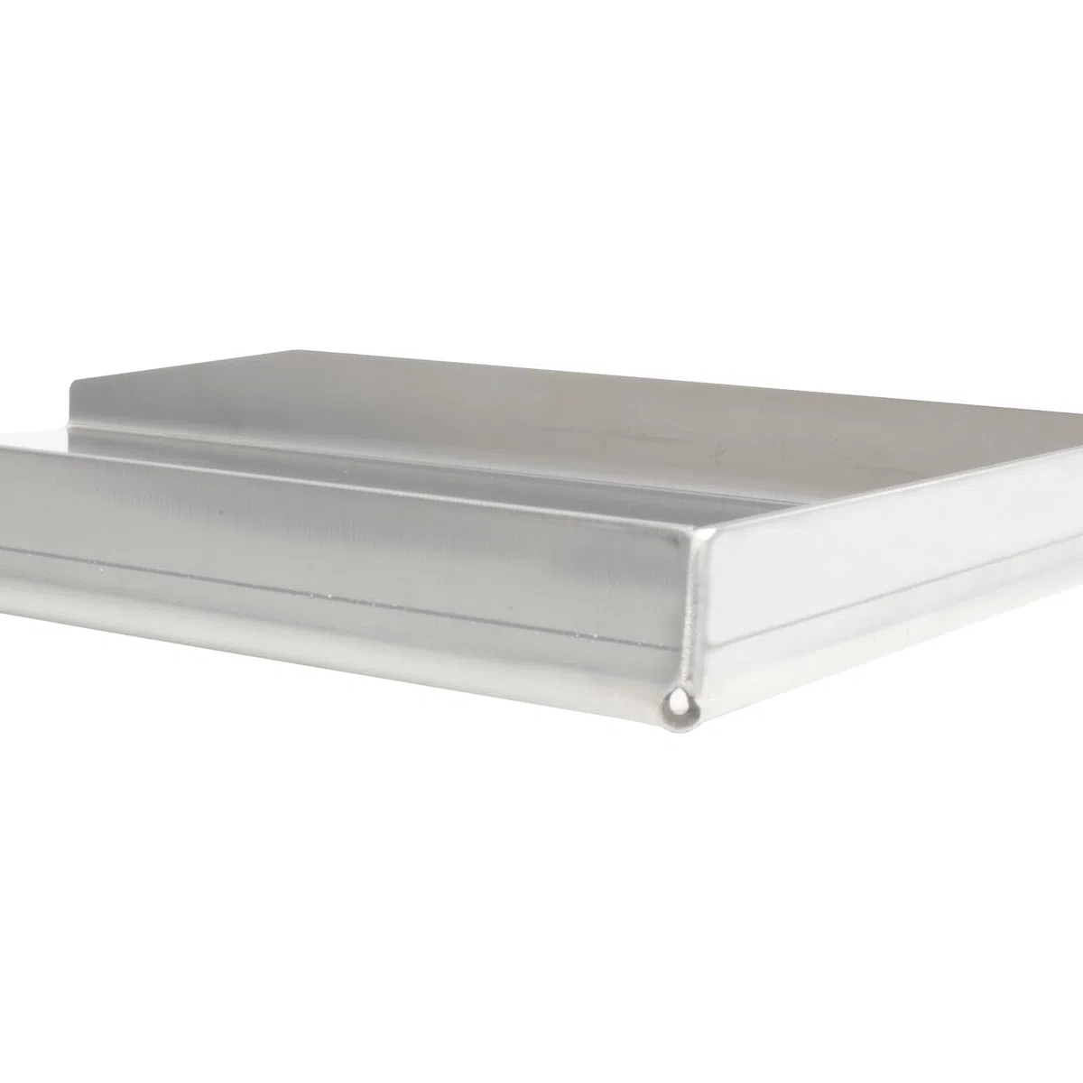 WELL GRILL Plancha uniwersalna płyta grillowa, patelnia grillowa, 20 x 30 cm, masywna stal nierdzewna, prostokątna tacka grillowa, pasuje do grilla gazowego Weber Outback Landmann Char-Broil i grilla na węgiel drzewny
