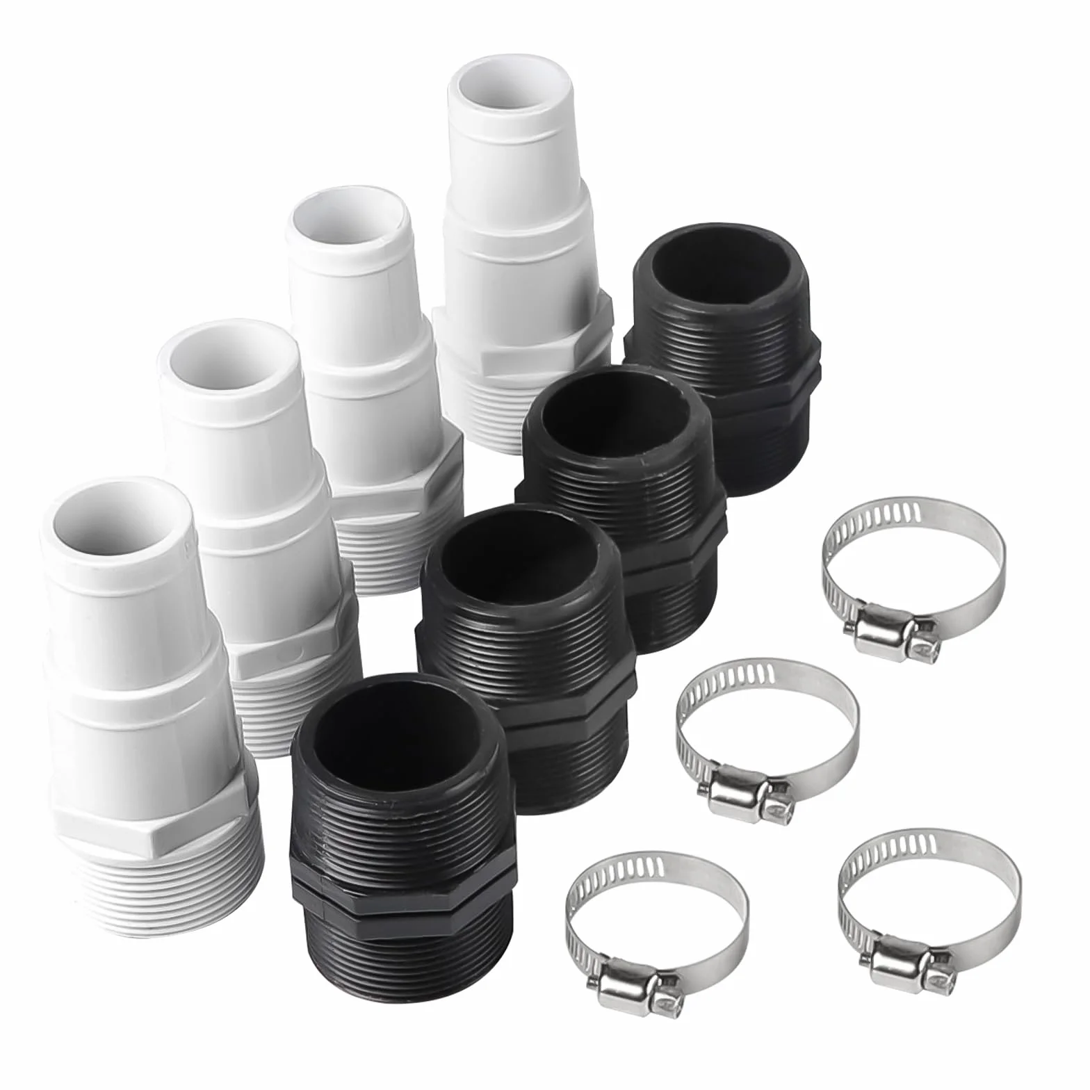 SWAWIS Zestaw Bypass do basenu 32/38 mm pompa ciepła ogrzewanie solarne zawór kulowy PCW DN50