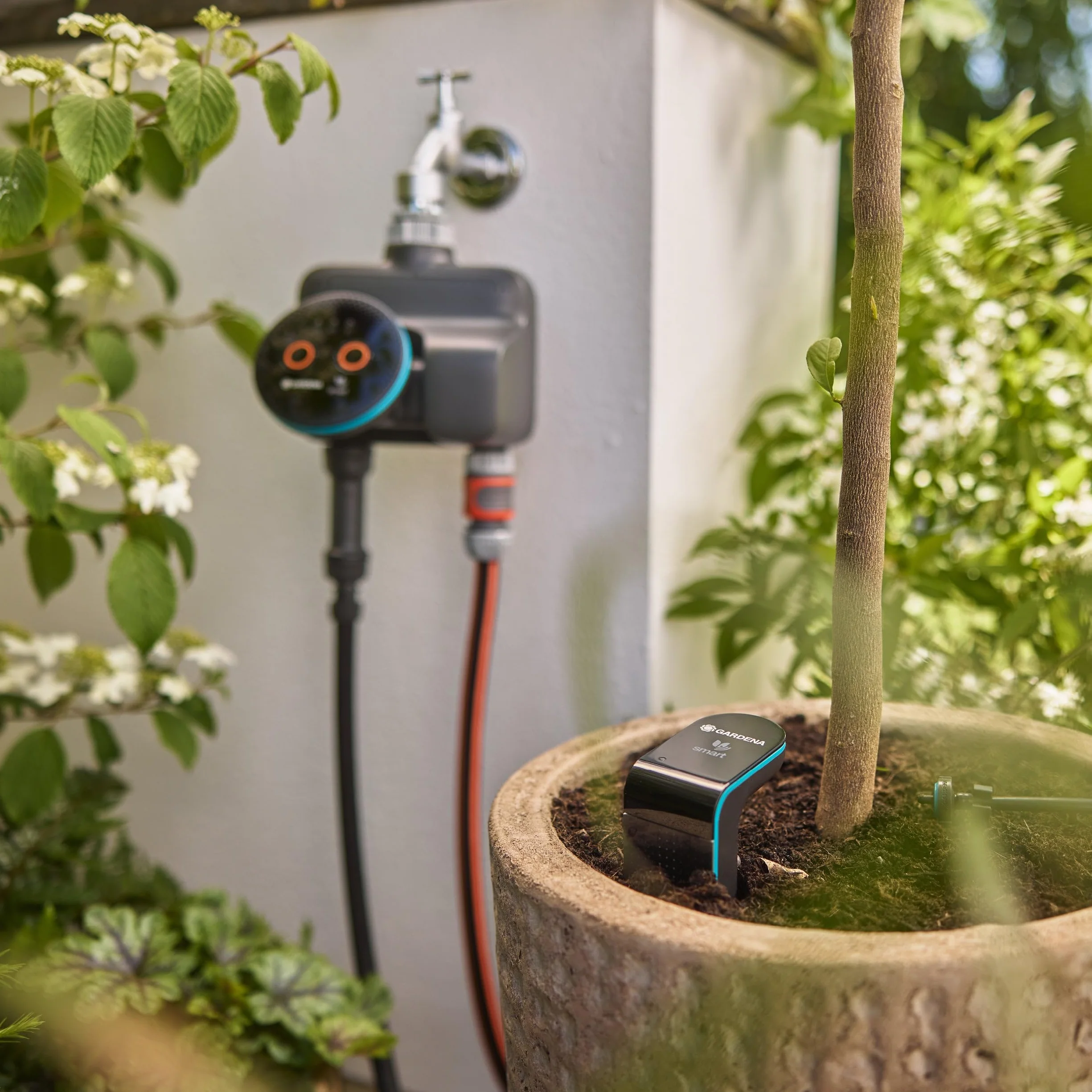 Gardena Smart Sterownik Nawadniania Dual 19034-20 do Dwóch Stref Ogrodu