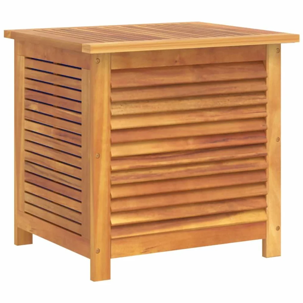 vidaXL Skrzynia ogrodowa, 60x50x56 cm, lite drewno akacjowe, skrzynia drewniana, skrzyniaogrodowa, skrzynia na balkon, skrzynie drewniane