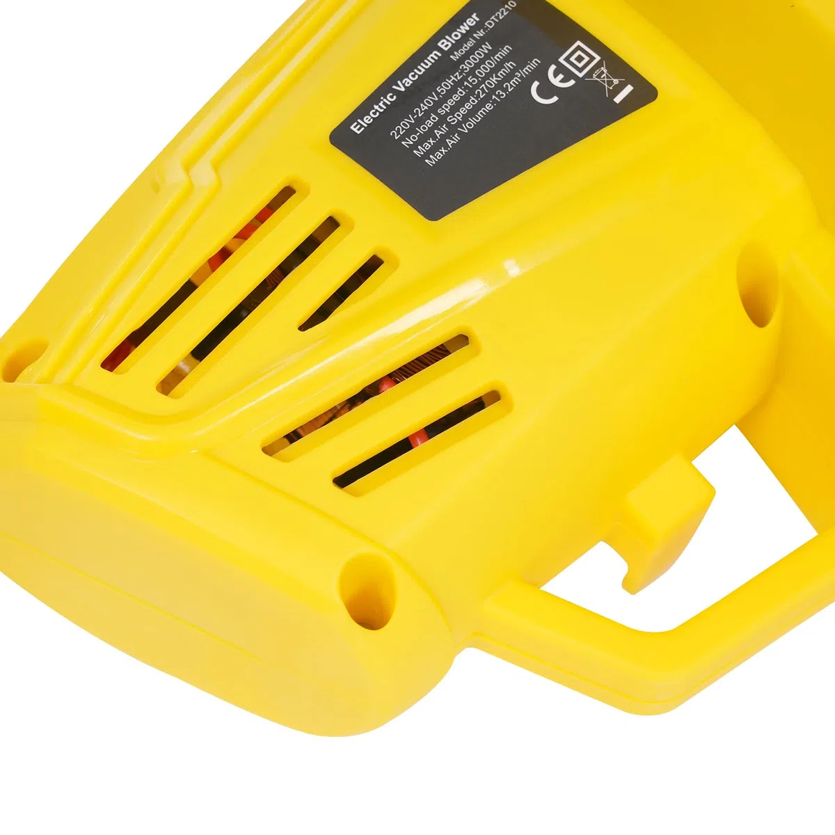 Elektryczna dmuchawa do liści, 3000 W, odkurzacz do liści, dmuchawa do liści 2 w 1, funkcja dmuchawy i funkcja ssania, prędkość nawiewu 167,77 mph, dmuchawa do liści, worek kolekcjonerski, zamiatarka