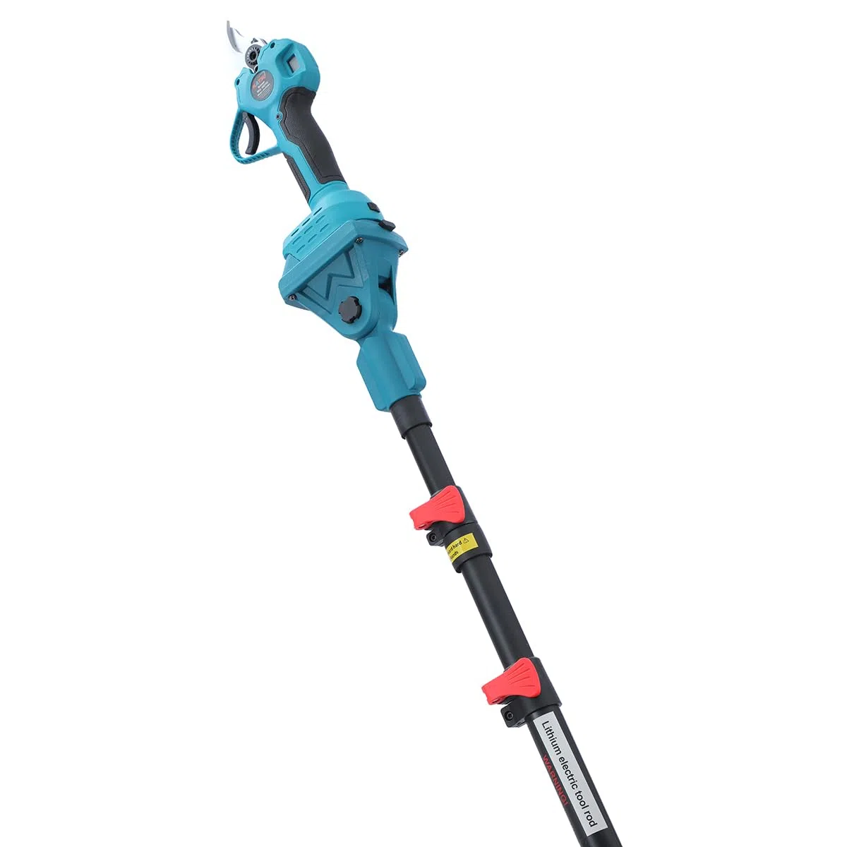 Katsu FIT-BAT 21 V teleskopowa sekator, wysuwany do 253 cm, zestaw 3 w 1 z baterią 3,0 Ah, bezszczotkowa piła łańcuchowa i nożyce do gałęzi