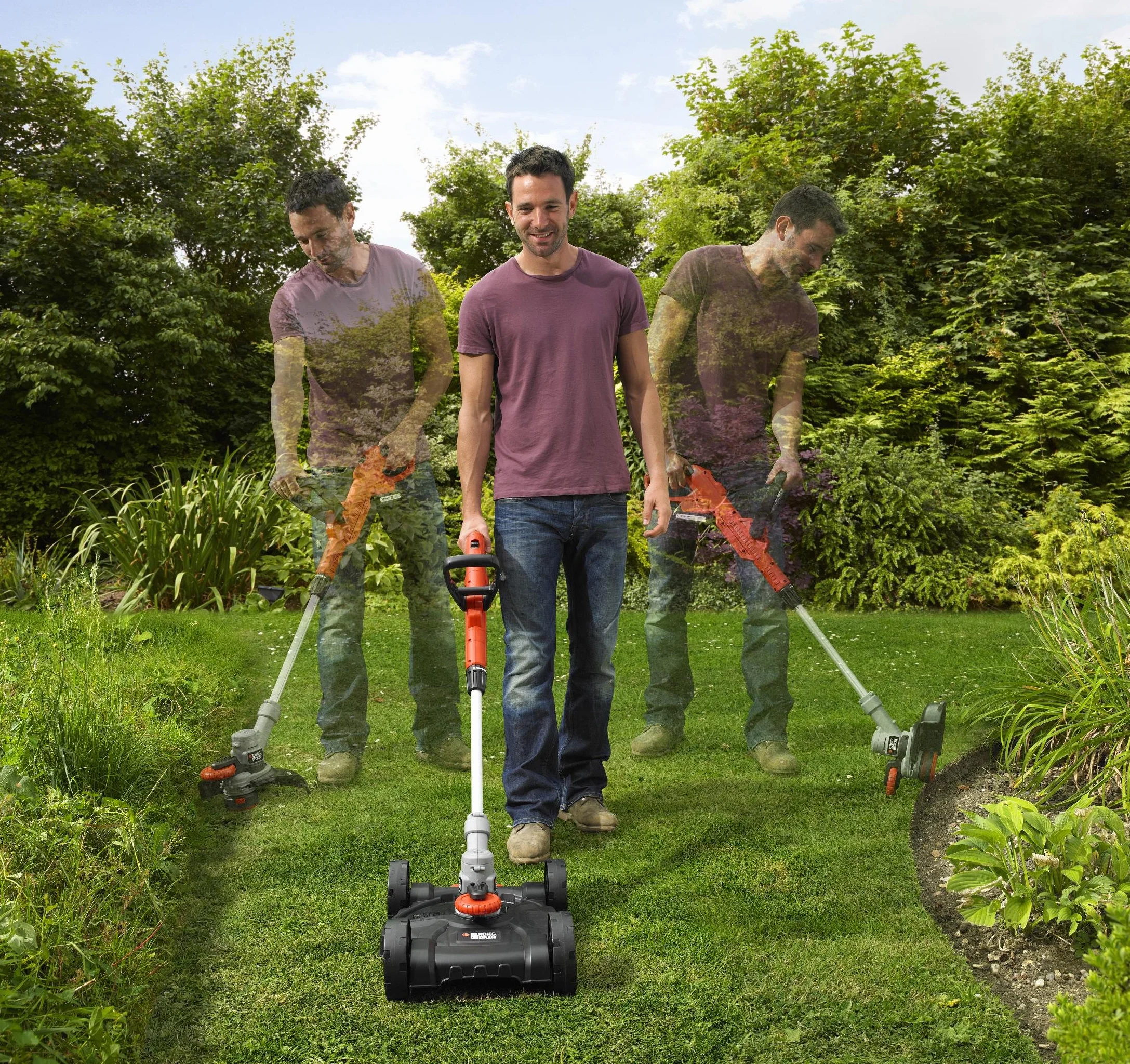 Black+Decker Podkaszarka do Trawy, Czarny/Pomarańczowy, 18 V