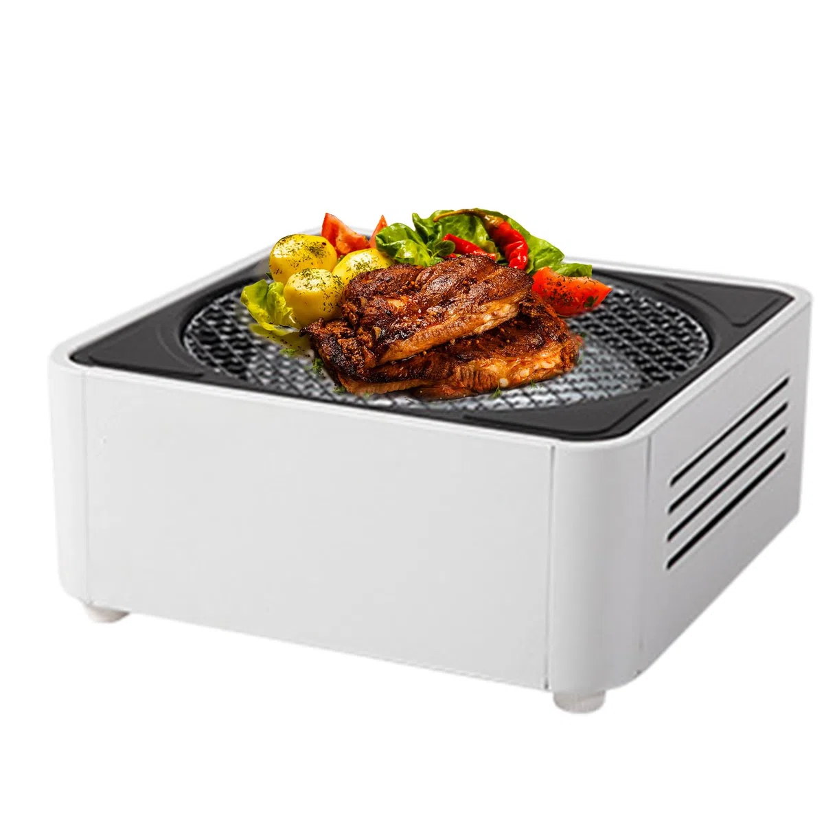 Grille Węglowe Kompaktowy Grill Ogrodowy Przenośna Kuchenka BBQ | Mobilny Grill Barbecue na Węgiel Do Ogrodu Kempingu Plaży Domu Pikniku Podróży I Gotowania Wewnątrz I Na