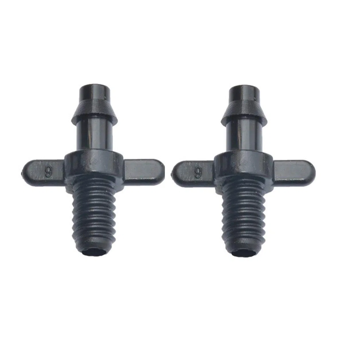 systemy nawadniające wydajne nawadnianie 50 szt. 4/7 mm gwintowane złącze 1/4" złącze do nawadniania z zadziorem 4/7 mm do nawadniania ogrodu