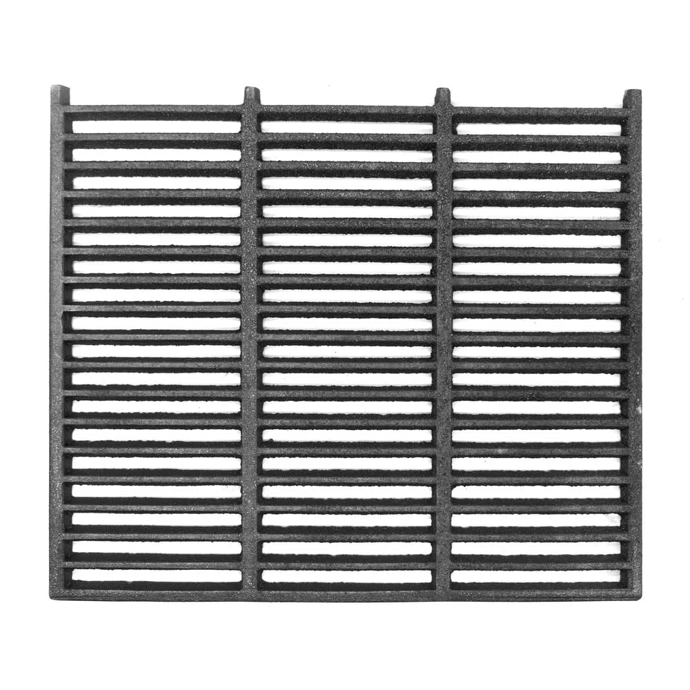 Żeliwny grill do piekarnika i kominka, 35 x 30 cm, stojak uniwersalny rozmiar do gotowania ciepła Resi idealny do grillowania i grillowania
