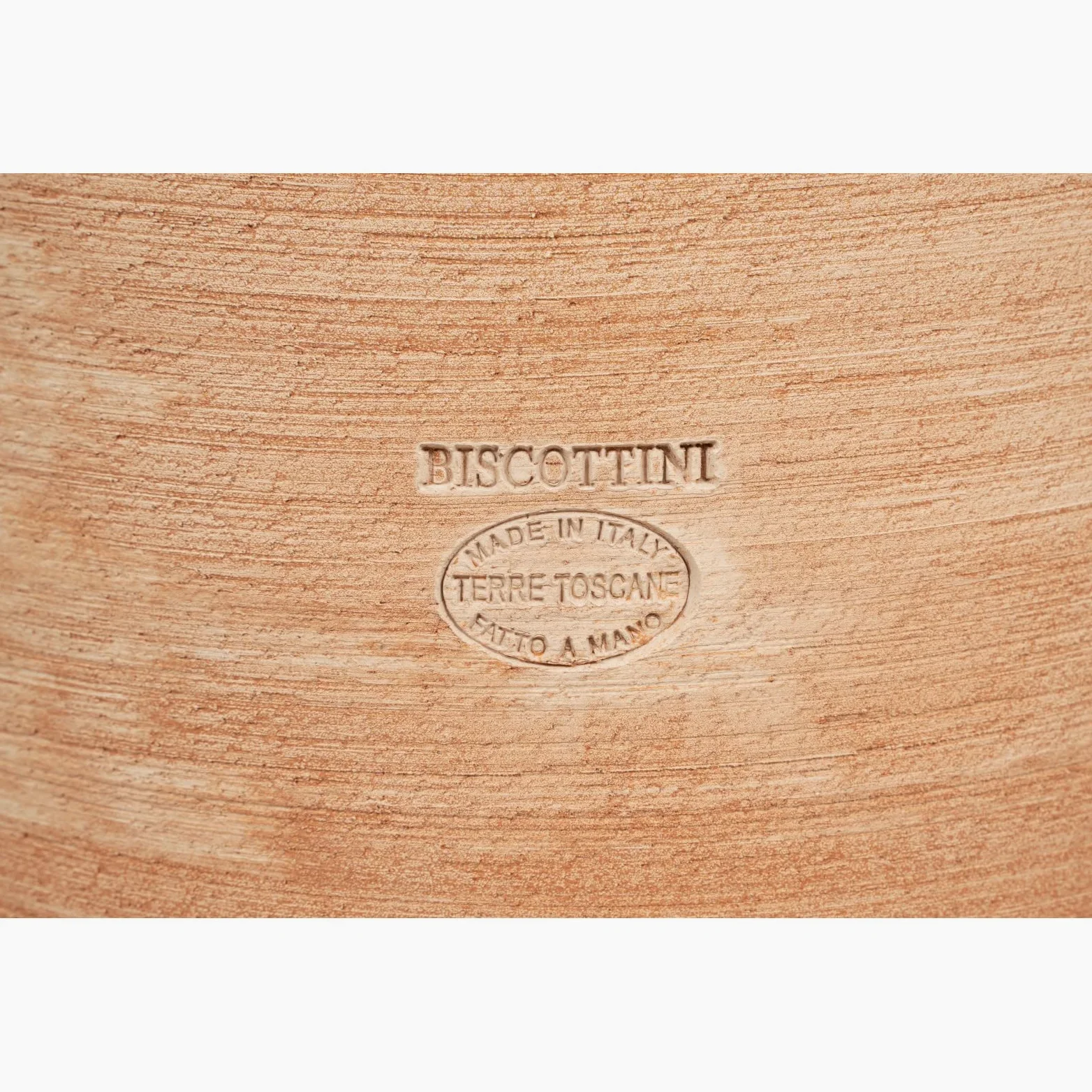 Biscottini Zestaw 2 doniczek na rośliny zewnętrzne L40 x PR40 x H30 Made in Italy - Duże doniczki z terakoty do użytku na zewnątrz - duża doniczka zewnętrzna