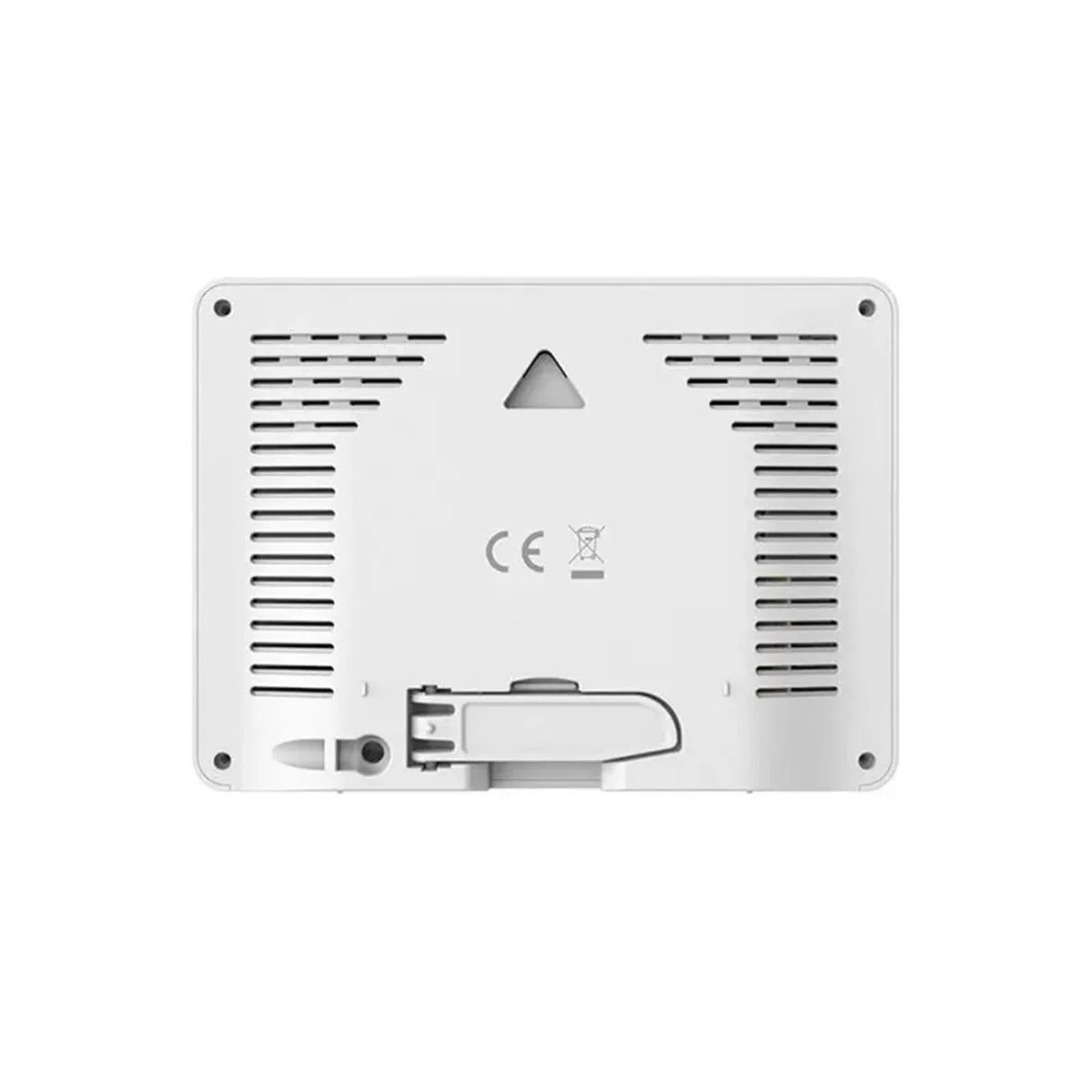 Bezprzewodowa cyfrowa stacja pogodowa Kolorowy wyświetlacz LCD Termometr Higrometr Czujnik prognozy Temperatura mrozu Kalendarz Budzik,Dokładnie przewiduj(Black with plug)