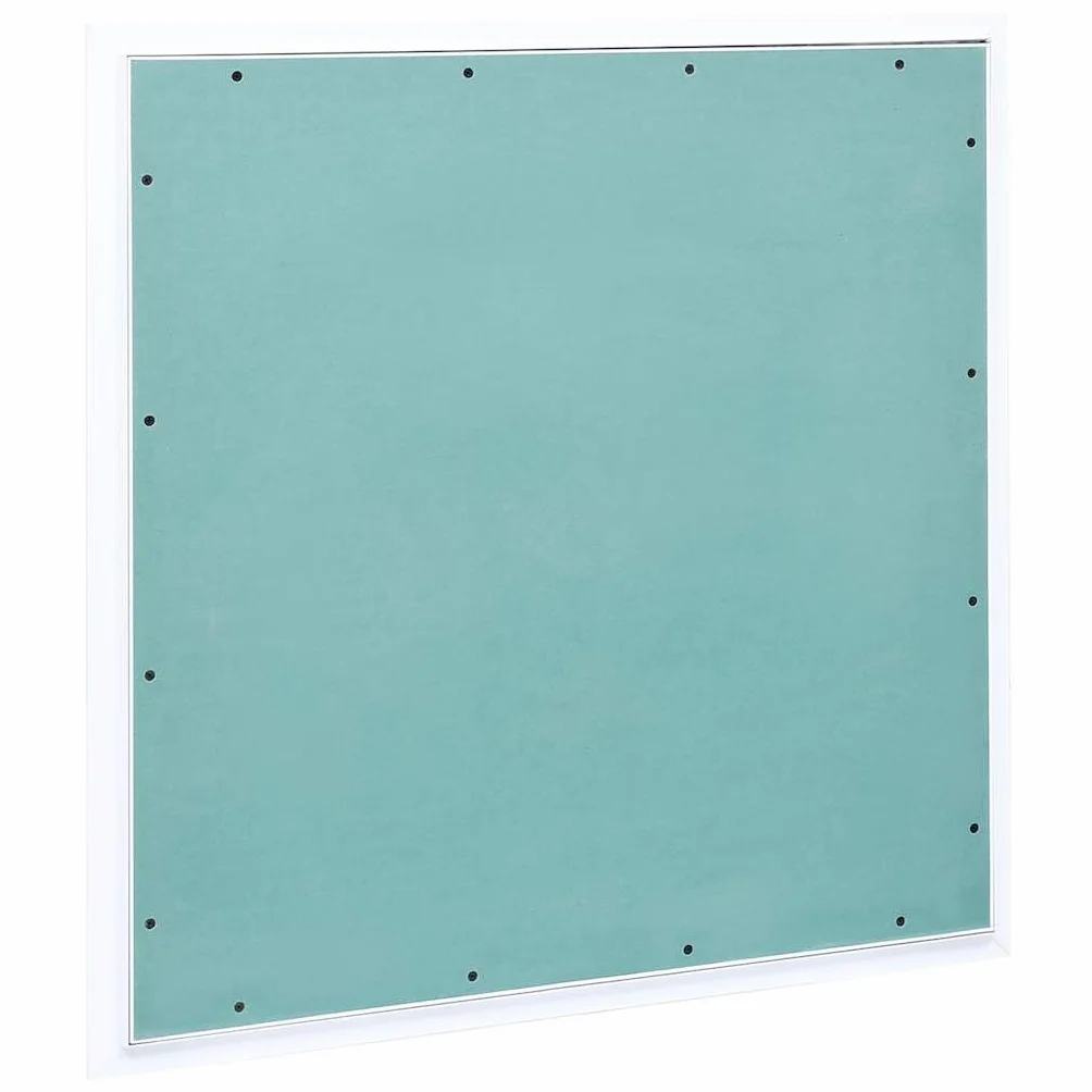 vidaXL Panel rewizyjny z aluminiową ramą i płytą z gipsu, 700x700 mm