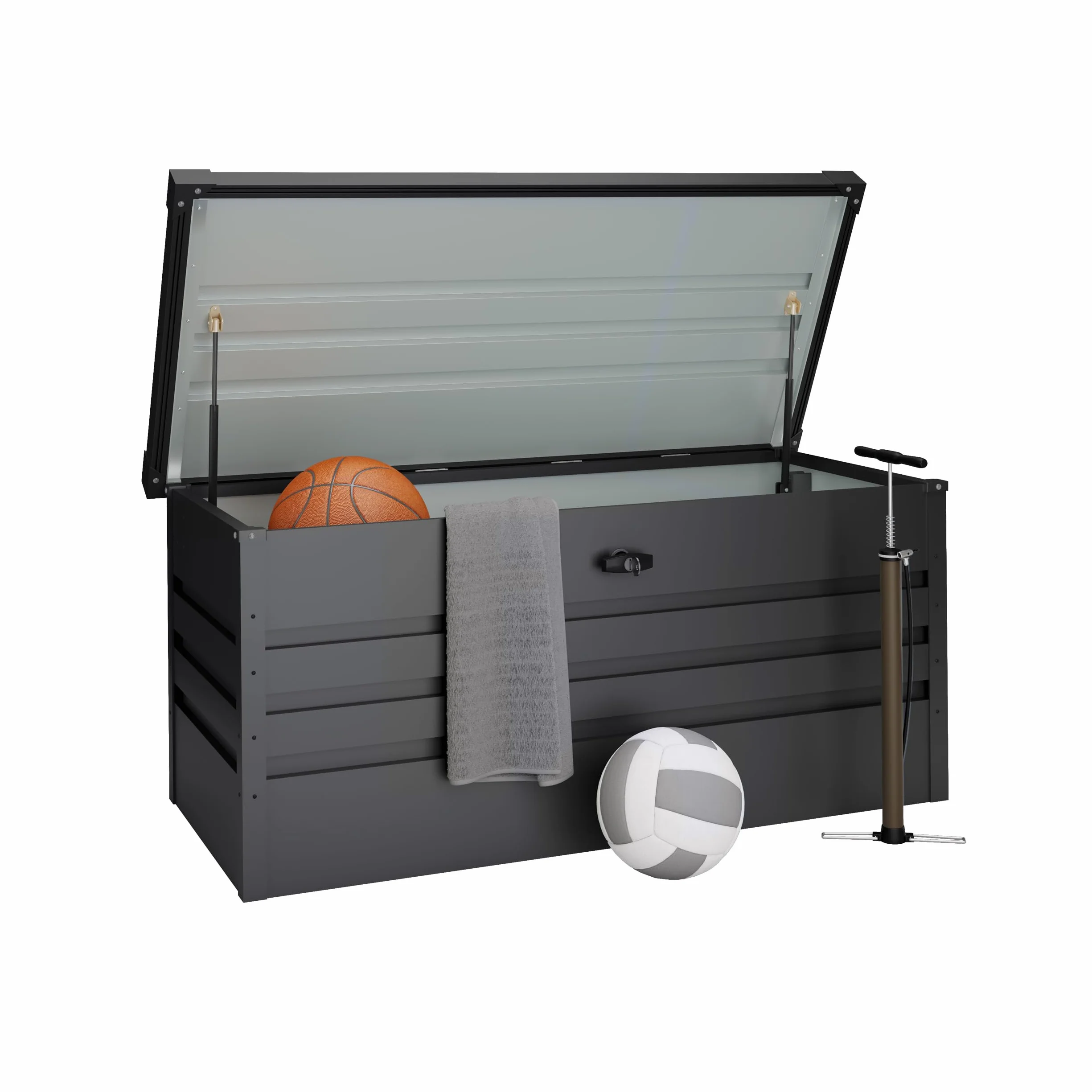 Okoru Hoggar Skrzynia do przechowywania na zewnątrz 450 l 120 x 61 x 62 cm
