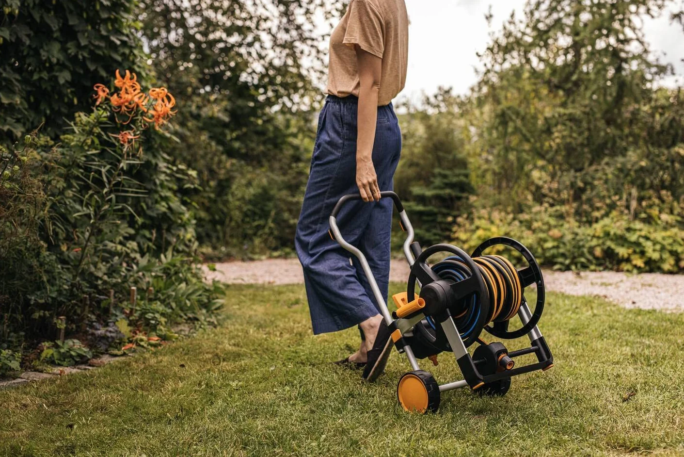 Fiskars Koło wodne Ręczne XL
