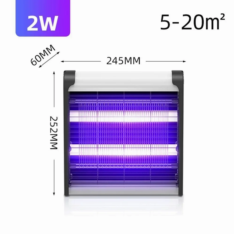 Pułapka na komary Odstraszacz lamp na komary Elektryczny środek do zabijania komarów Led Środek odstraszający owady Energooszczędna na komary Łapacz owadów, przeciw komarom