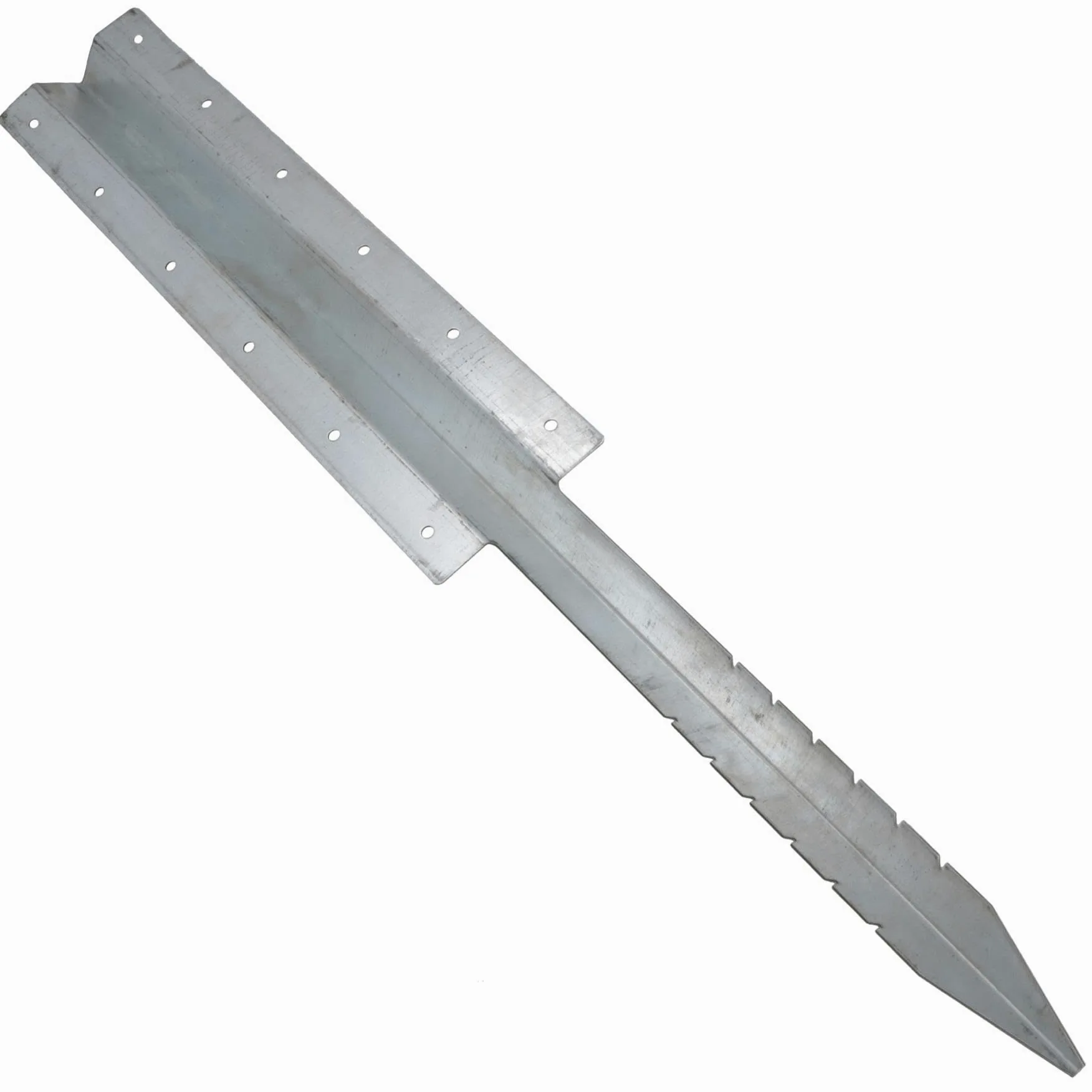 Ogród Triple Sleeper prosty wspornik kolca palik ocynkowana stal 930 mm 5 szt