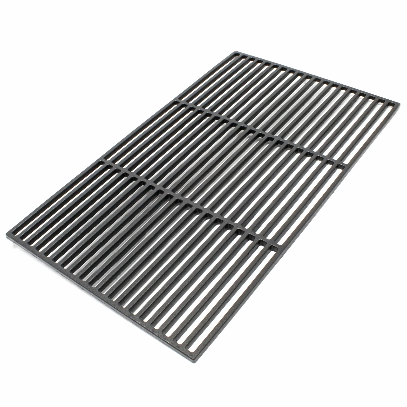 Wiltec Żeliwny ruszt do grilla prostokątny 67x40 cm, ruszt żeliwny idealny do grillów gazowych i węglowych, trwały i solidny żeliwny ruszt grillowy